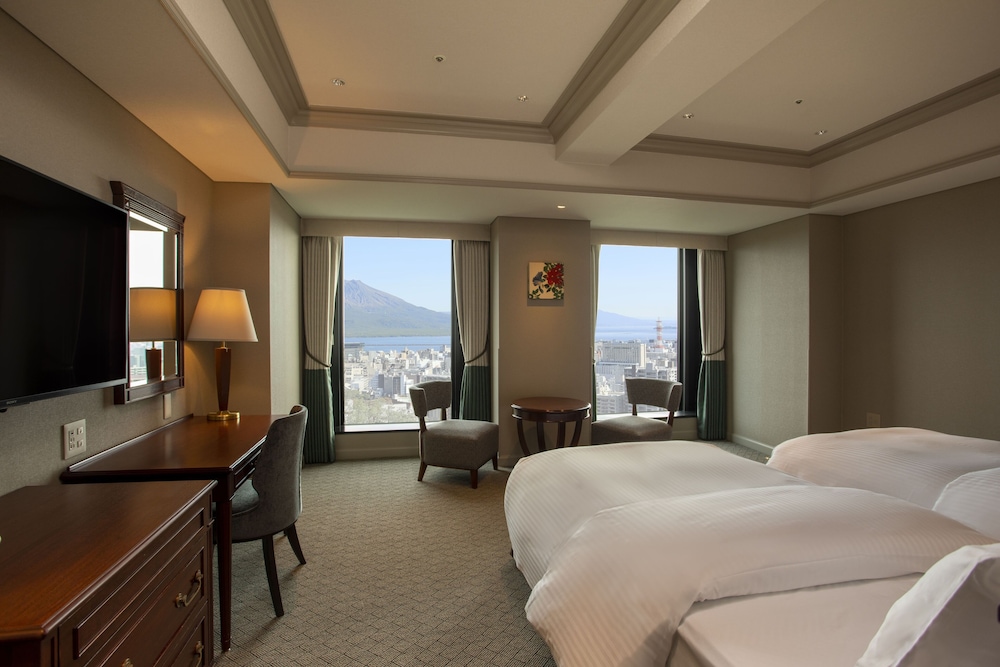 GRAND, TWIN BEDS, SAKURAJIMA VIEW