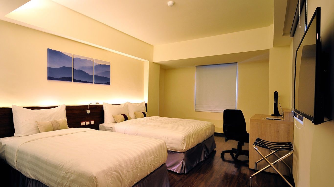 غرفة سوبيريور رباعية بسريرين مزدوجين، Audi Garden Business Hotel 3/6