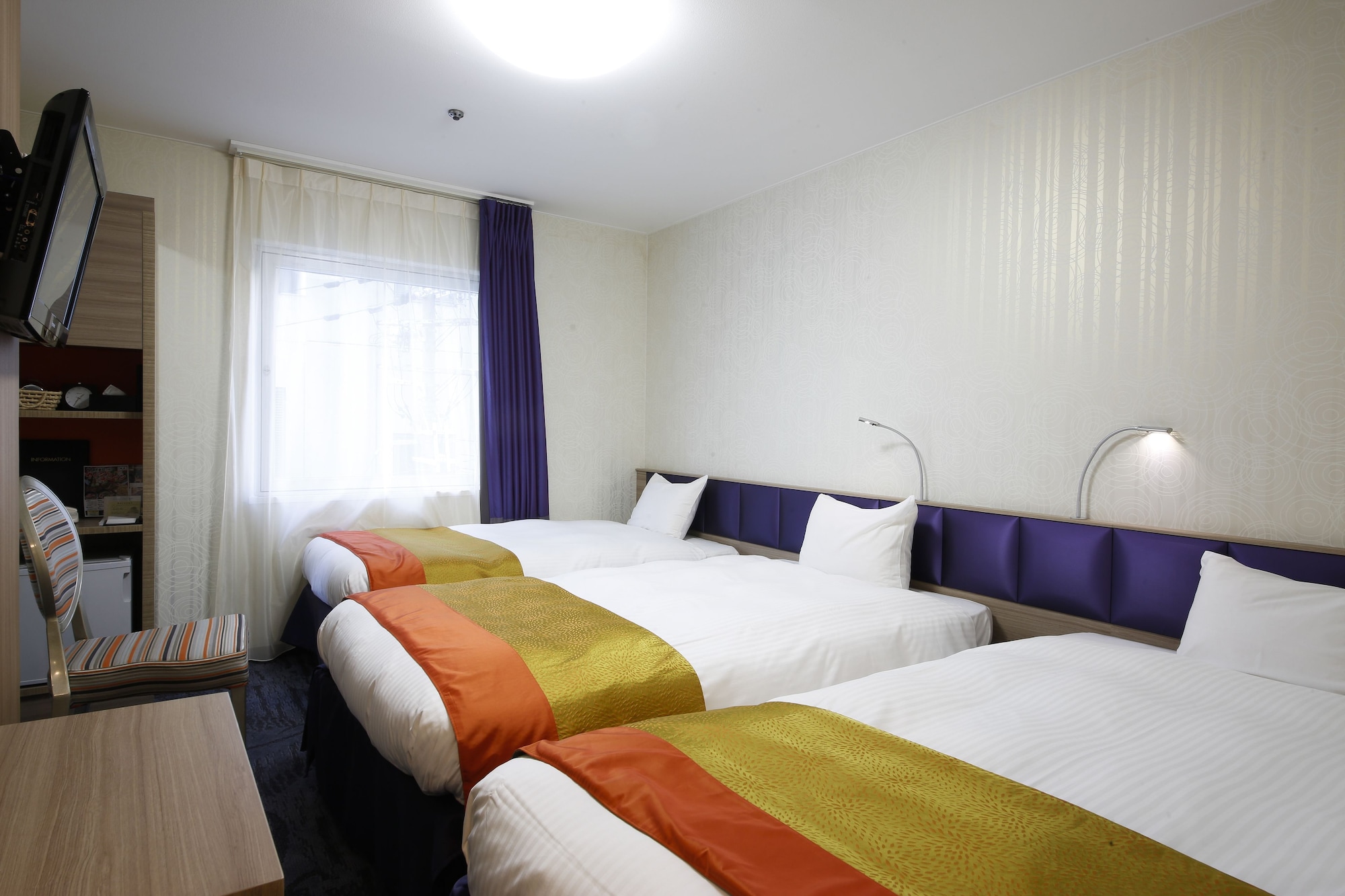 Standard, Triple, Twin Beds, Murphy Bed