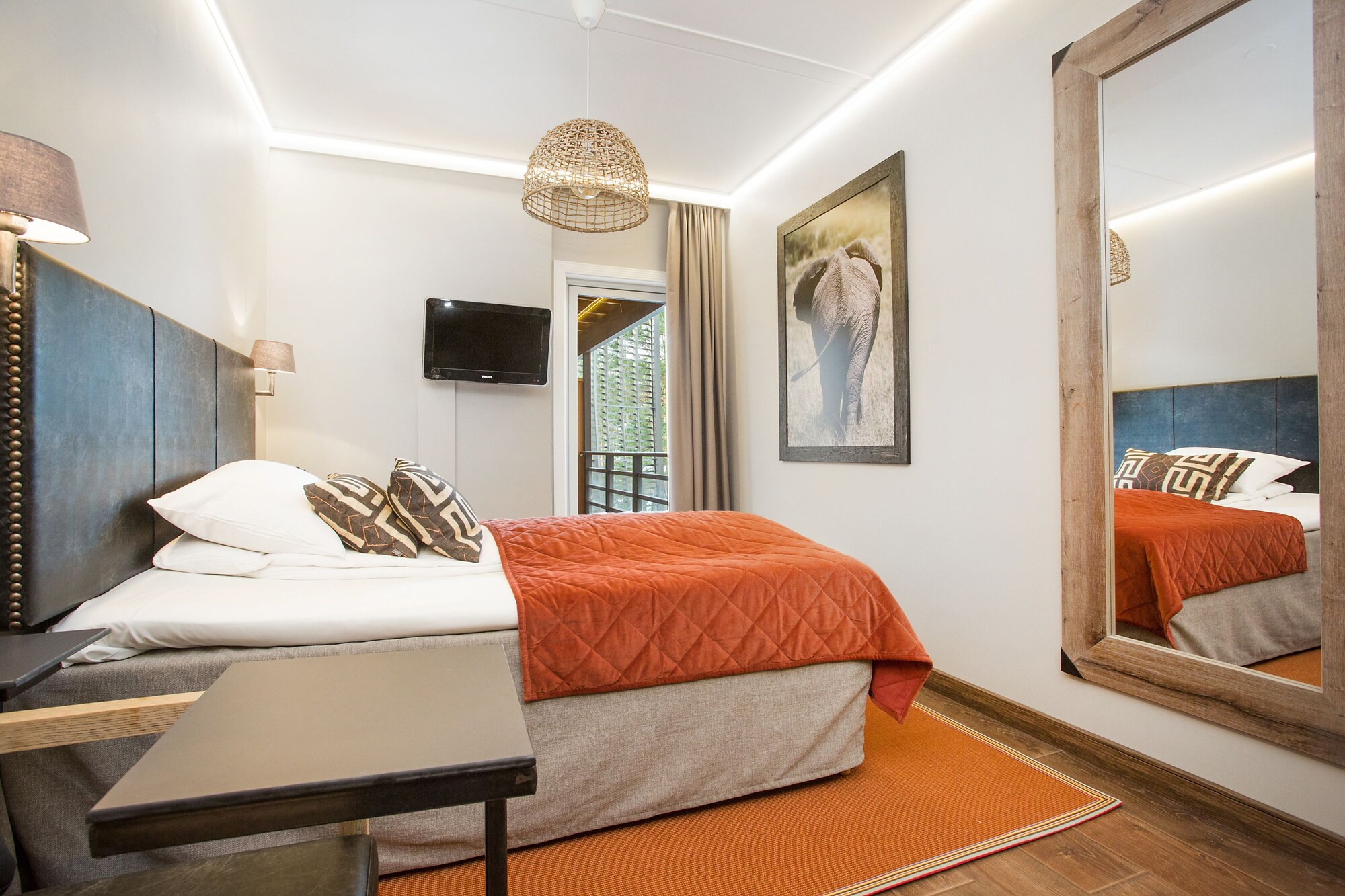 غرفة بسرير كوين وسرير بطابقين وسرير بطابقين، Dyreparken Safarihotell 5/10