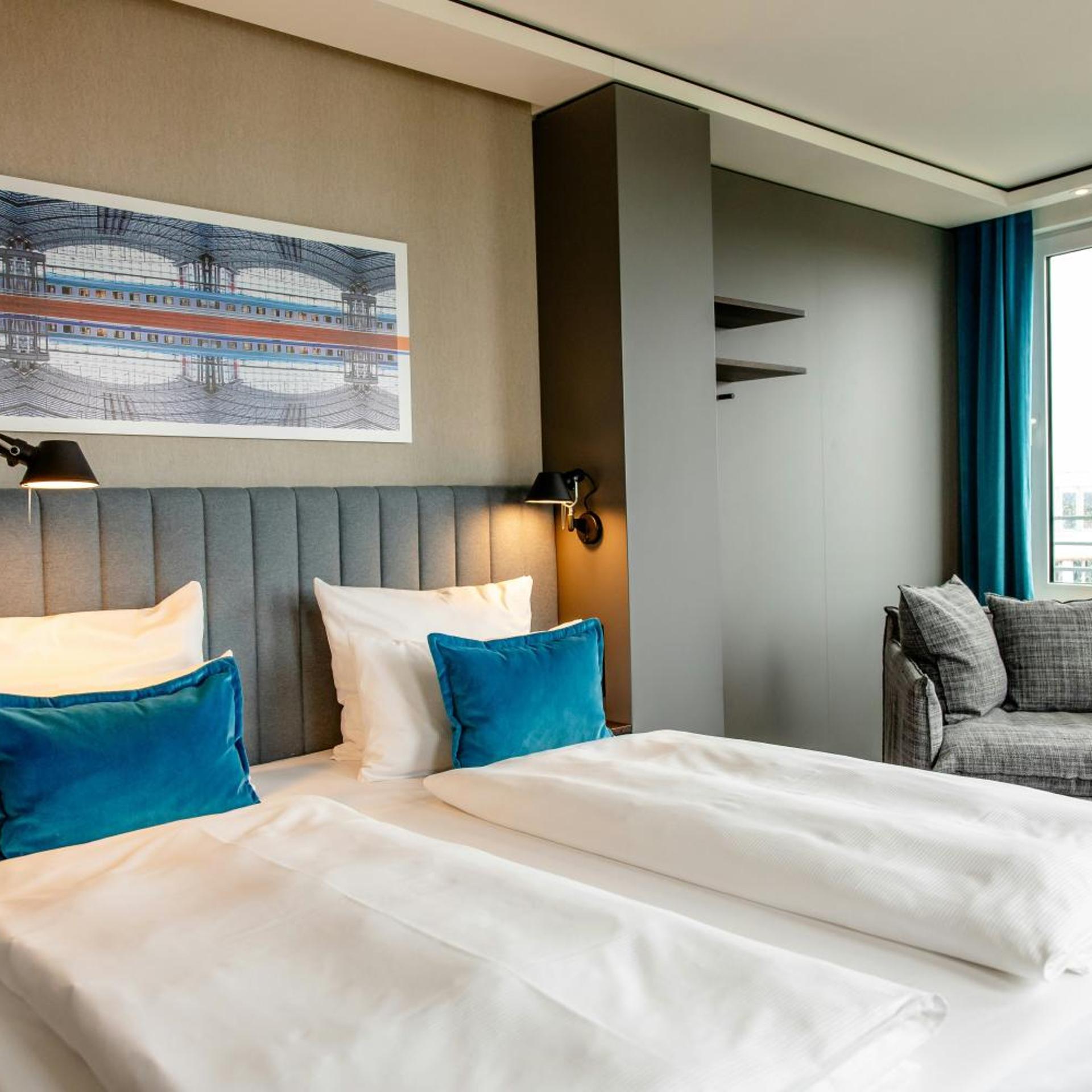 غرفة ديلوكس، Hotel Motel One Berlin-Hauptbahnhof 2/7