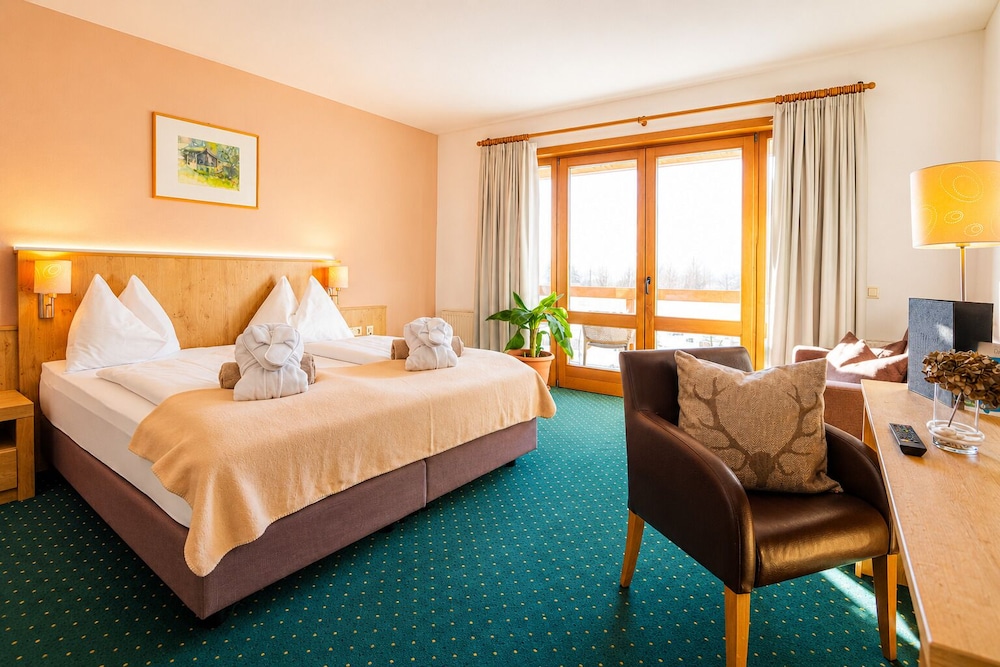 غرفة كومفورت بسرير كوين بشرفة، Hotel Das Gastein 2/6