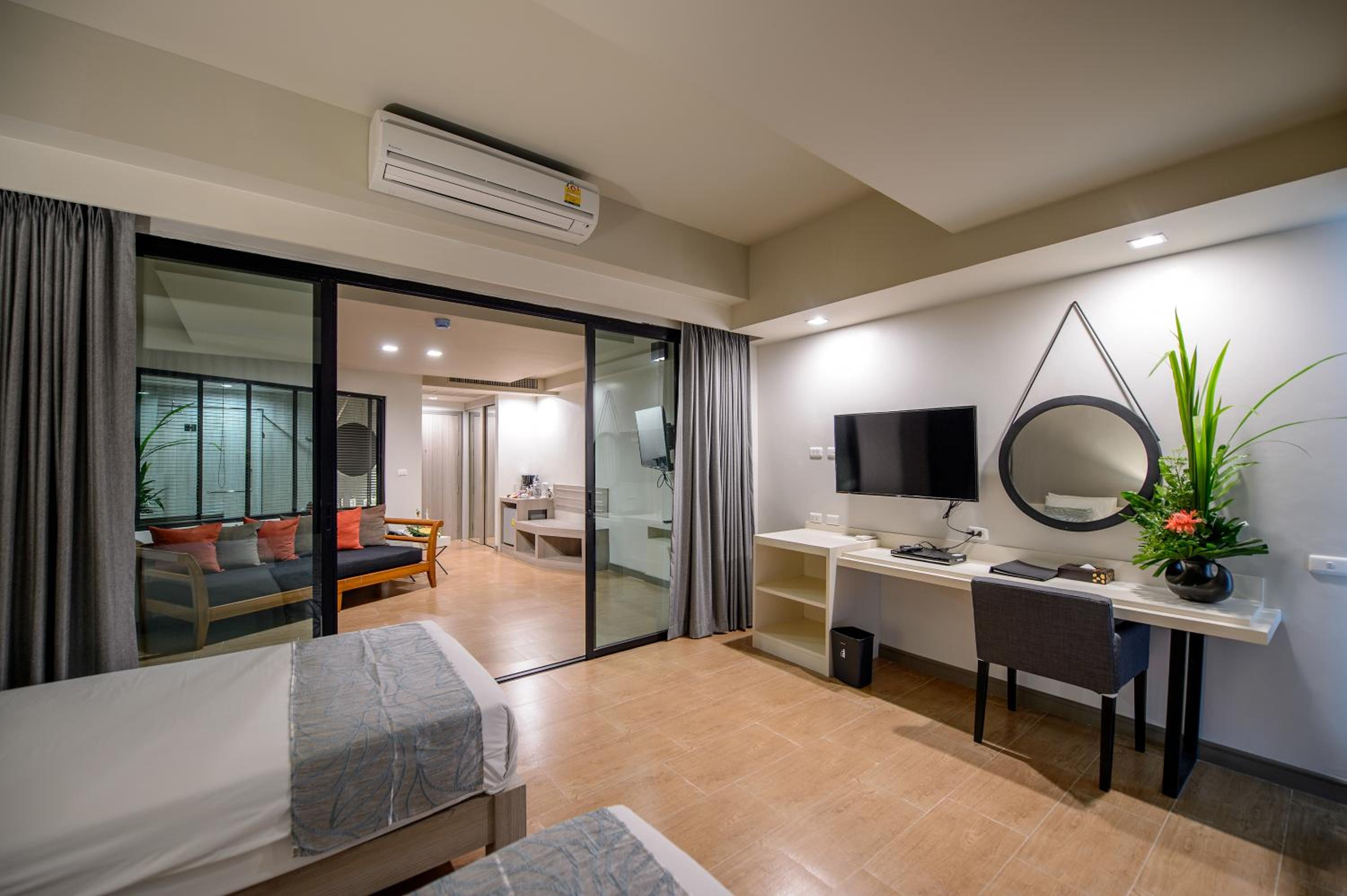 جناح عائلي بسرير كينج وسريرين منفصلين، Krabi La Playa Resort 2/2