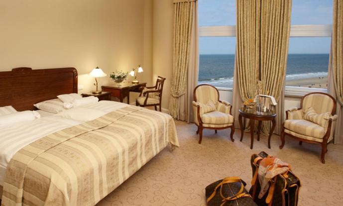 Room, Double Bed, Side Sea View
