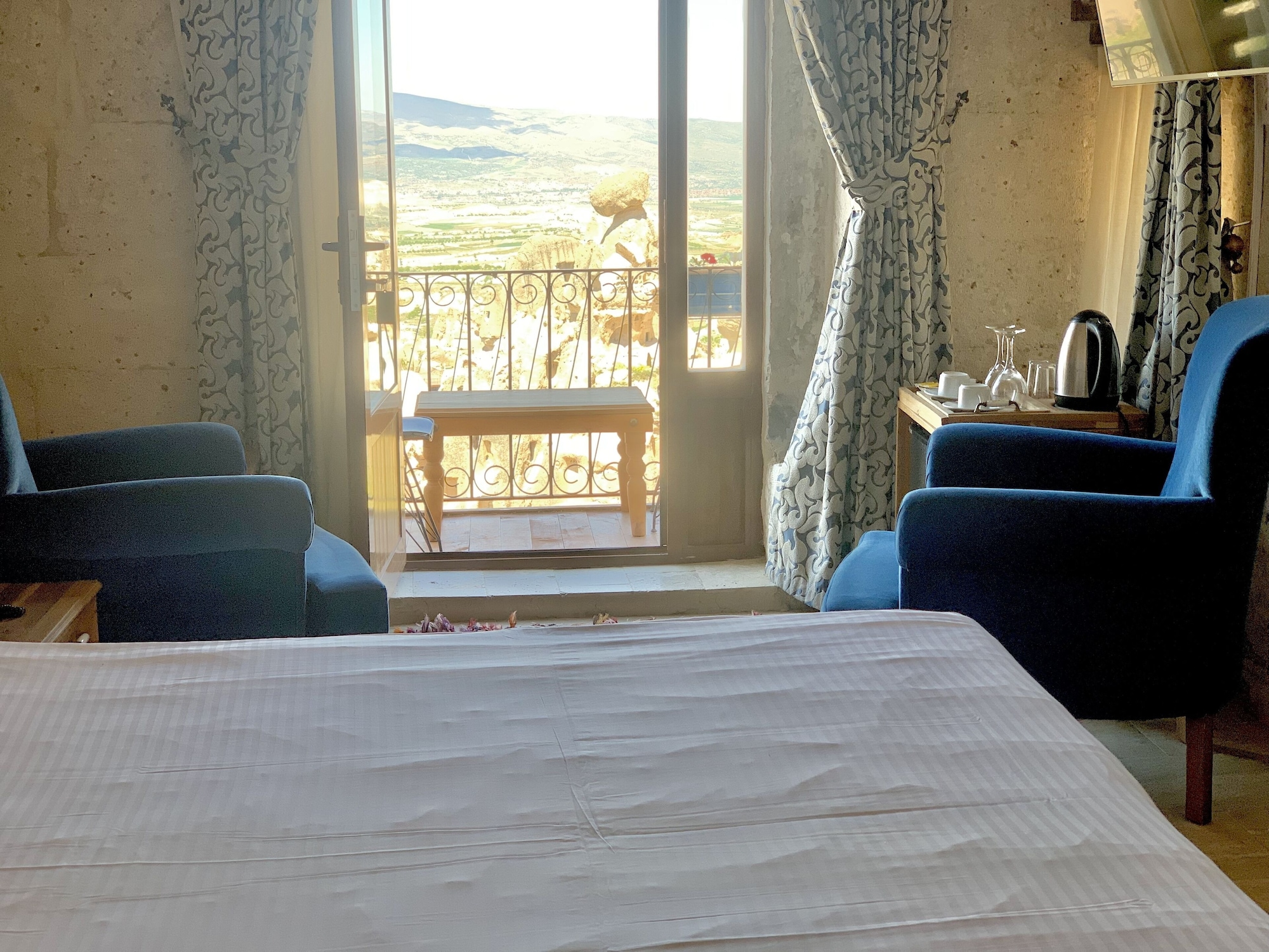 غرفة بانورامية قياسية بسرير كوين، Caldera Hotel 3/10