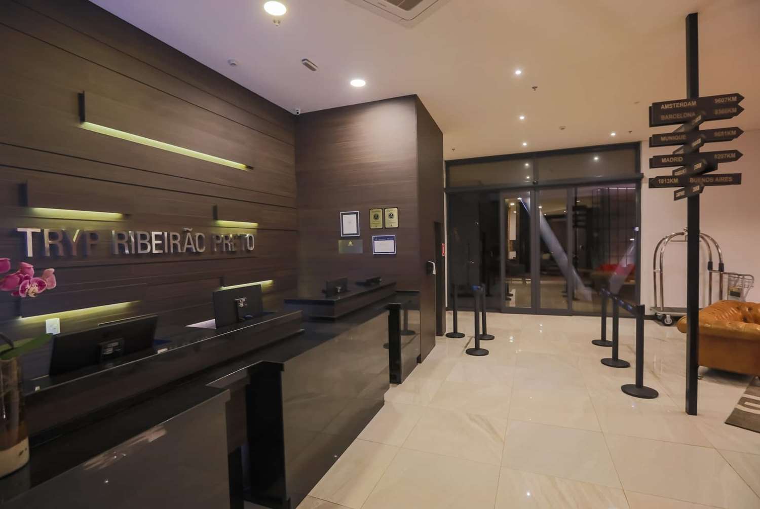 Lobby at Tryp By Wyndham Ribeirao Preto, RIBEIRAO PRETO