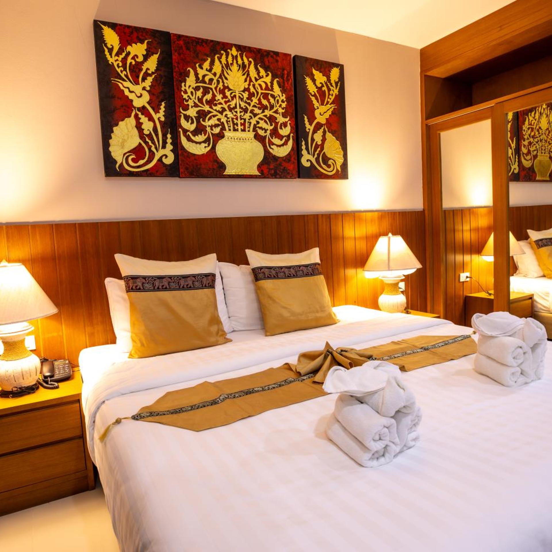 جناح بسرير كينج، Huen Jao Ban Hotel 7/10