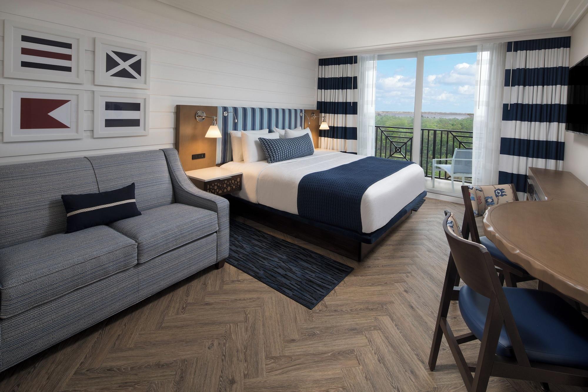 Room, King Bed, Sunset View