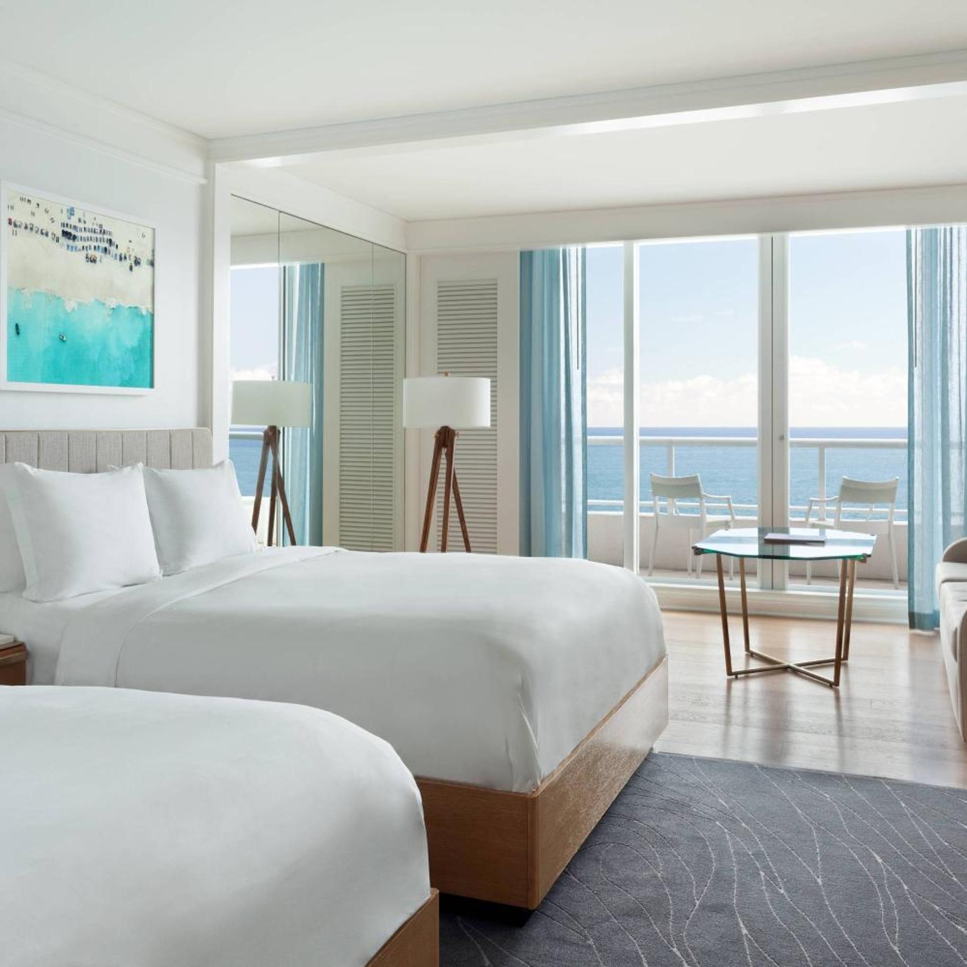 Room, 2 Queen Beds, Ocean Front, Club Lounge Access
