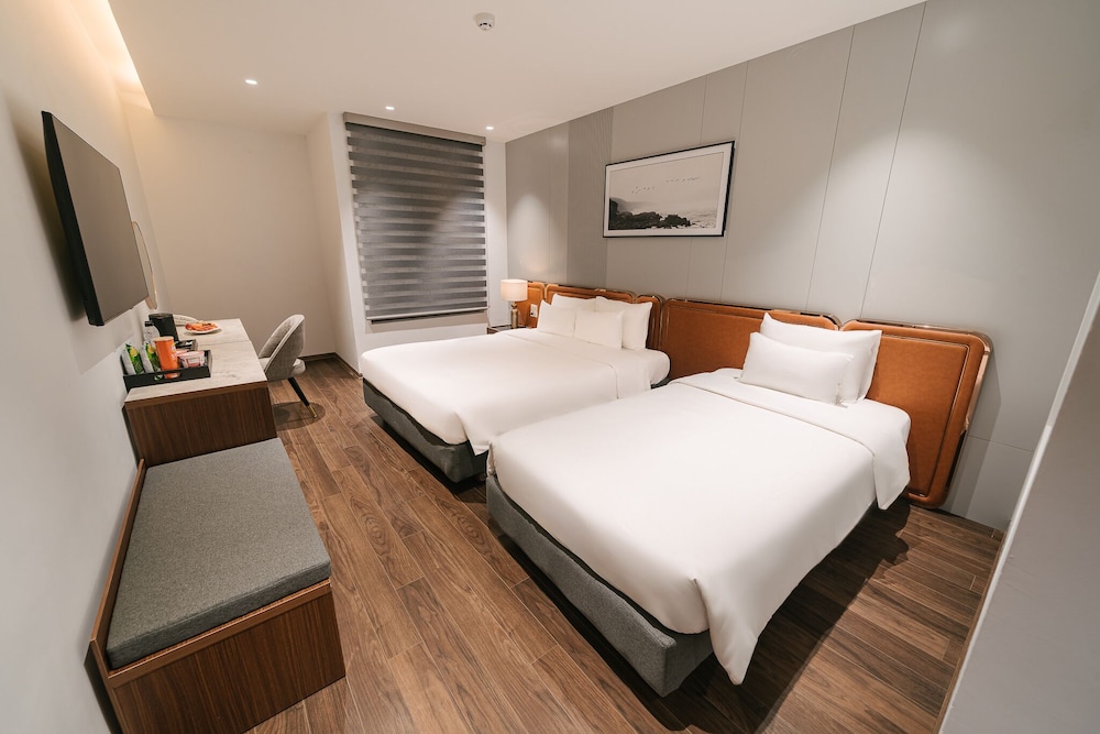 غرفة سوبيريور بسريرين منفصلين، San Seize Hanoi Hotel 7/10