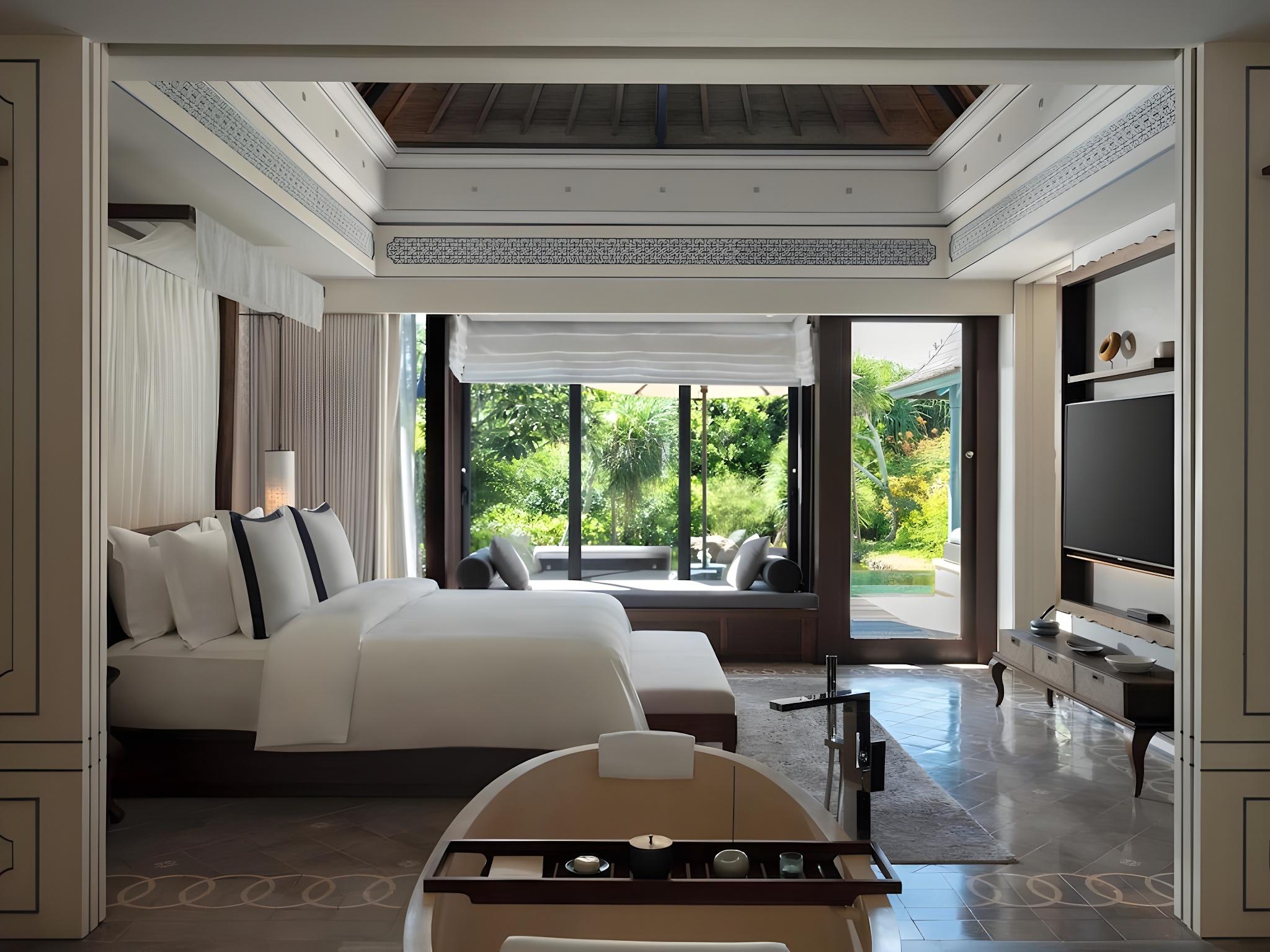 Garden, Premier, Villa, 2 Double Beds