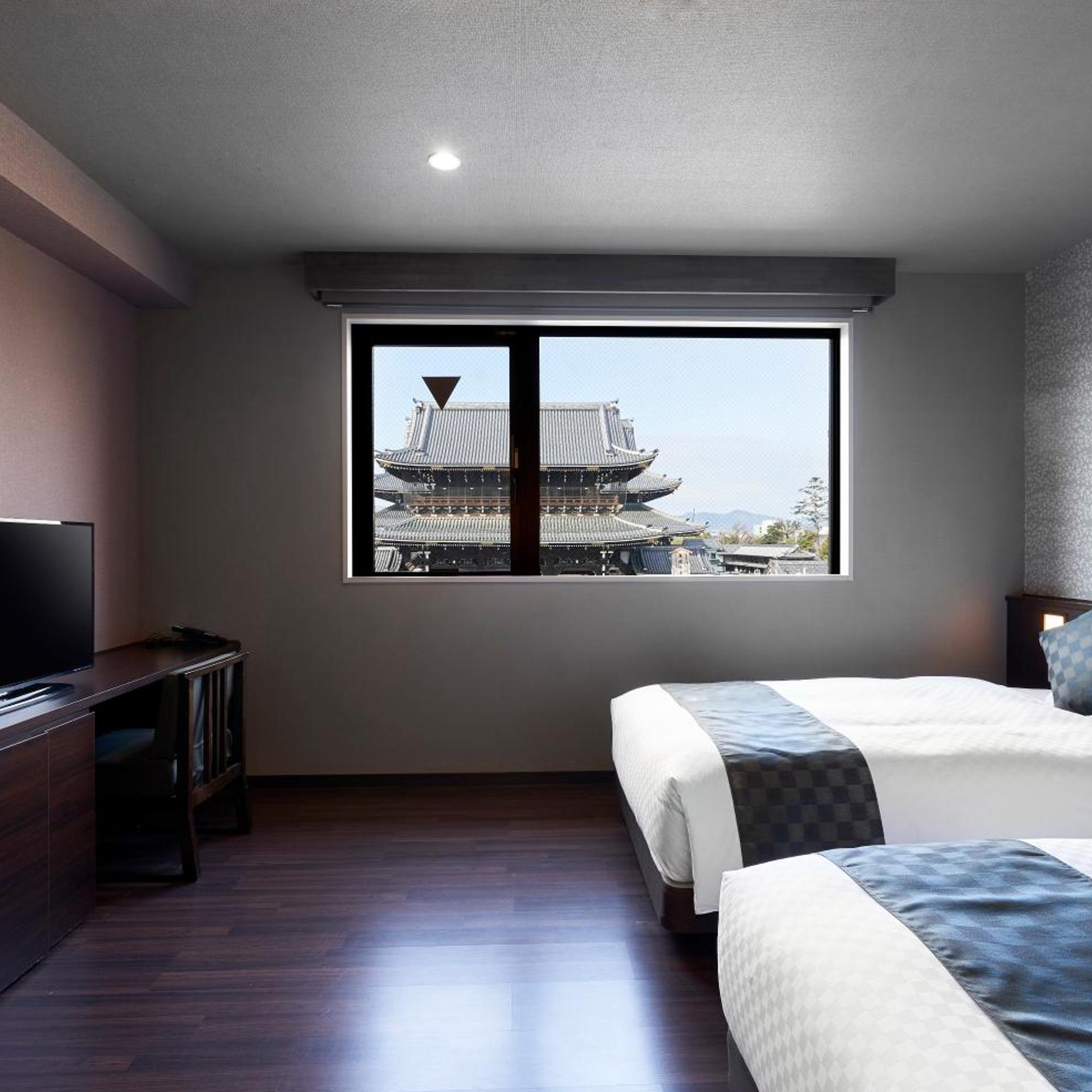 Deluxe, Twin Beds, Temple View, Hotel Kuu Kyoto 2/9