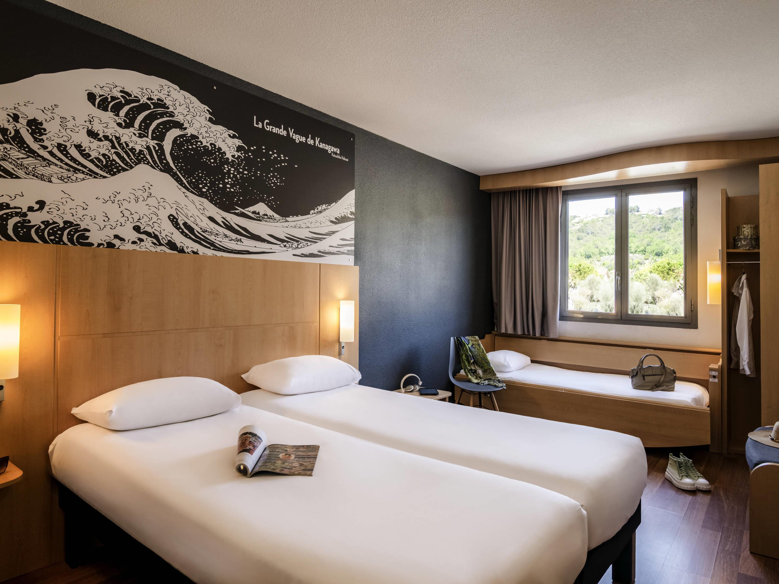 غرفة قياسية ثلاثية، Ibis Cannes Mouans Sartoux 4/8