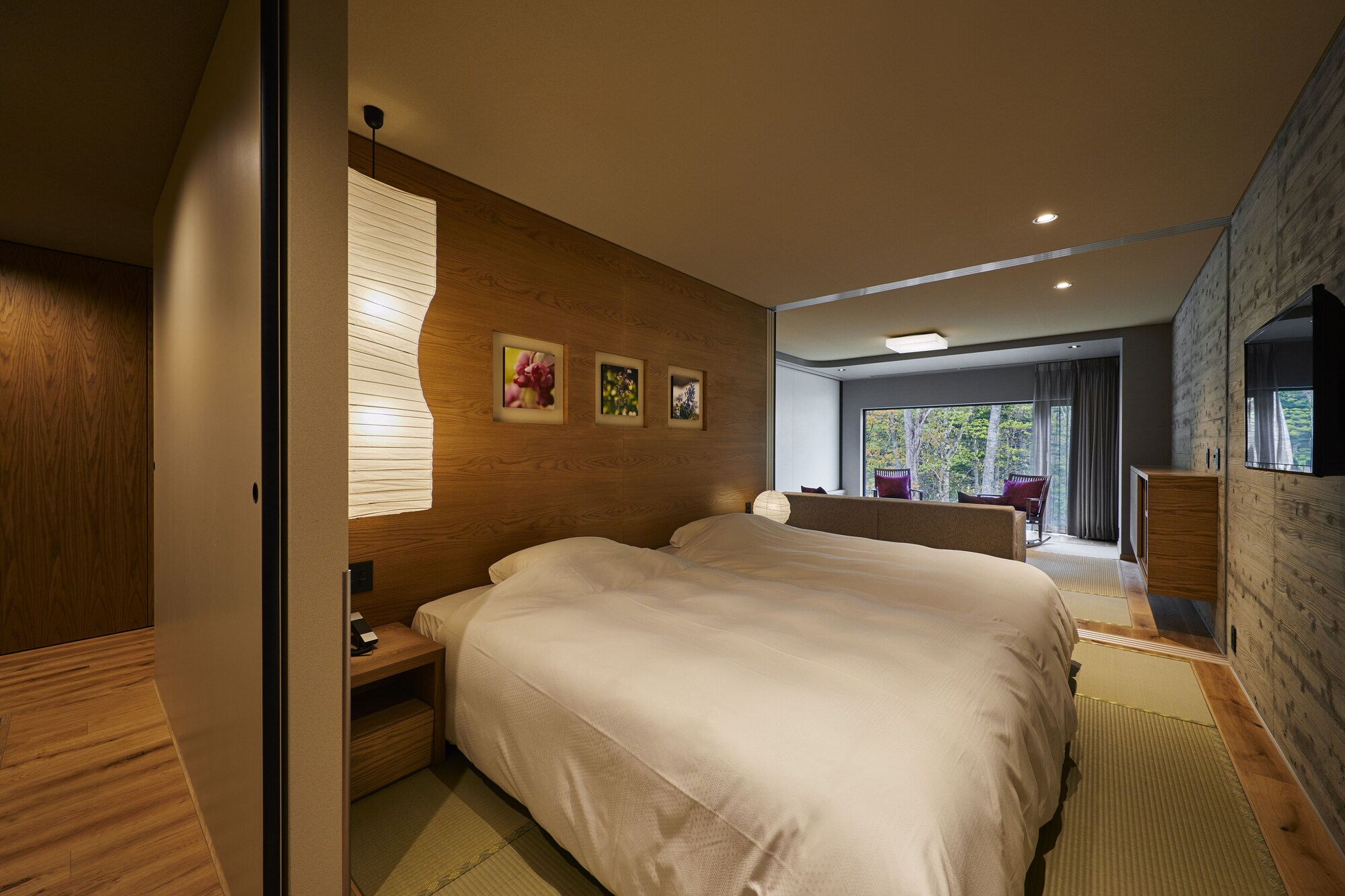 Japanese, Suite, Twin Beds, Private Hot Spring Bath