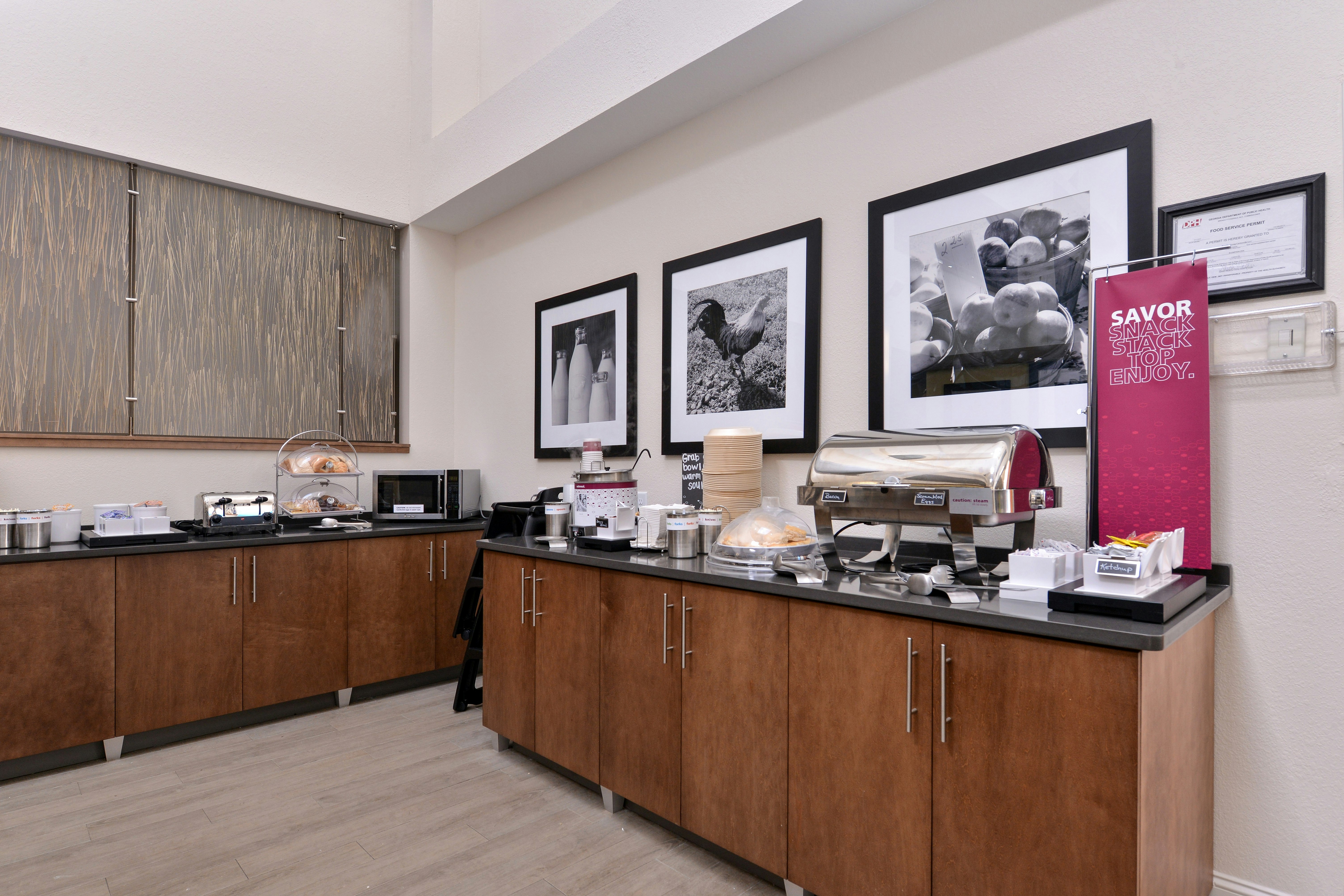 Lobby at Hampton Inn Cartersville, CARTERSVILLE - GA