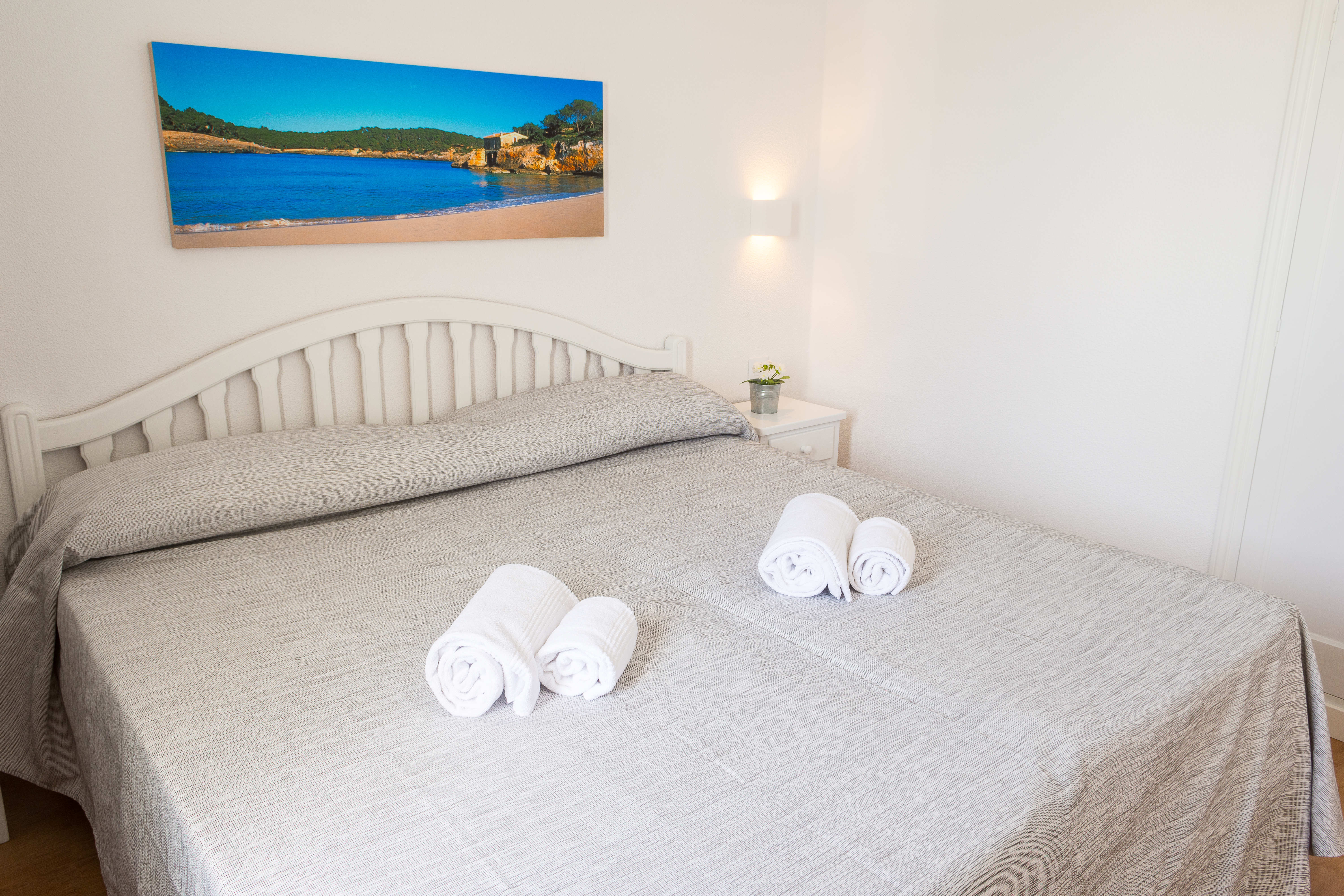 شقة بإطلالة على البحر بغرفتي نوم، Naranjos Resort Menorca 4/6