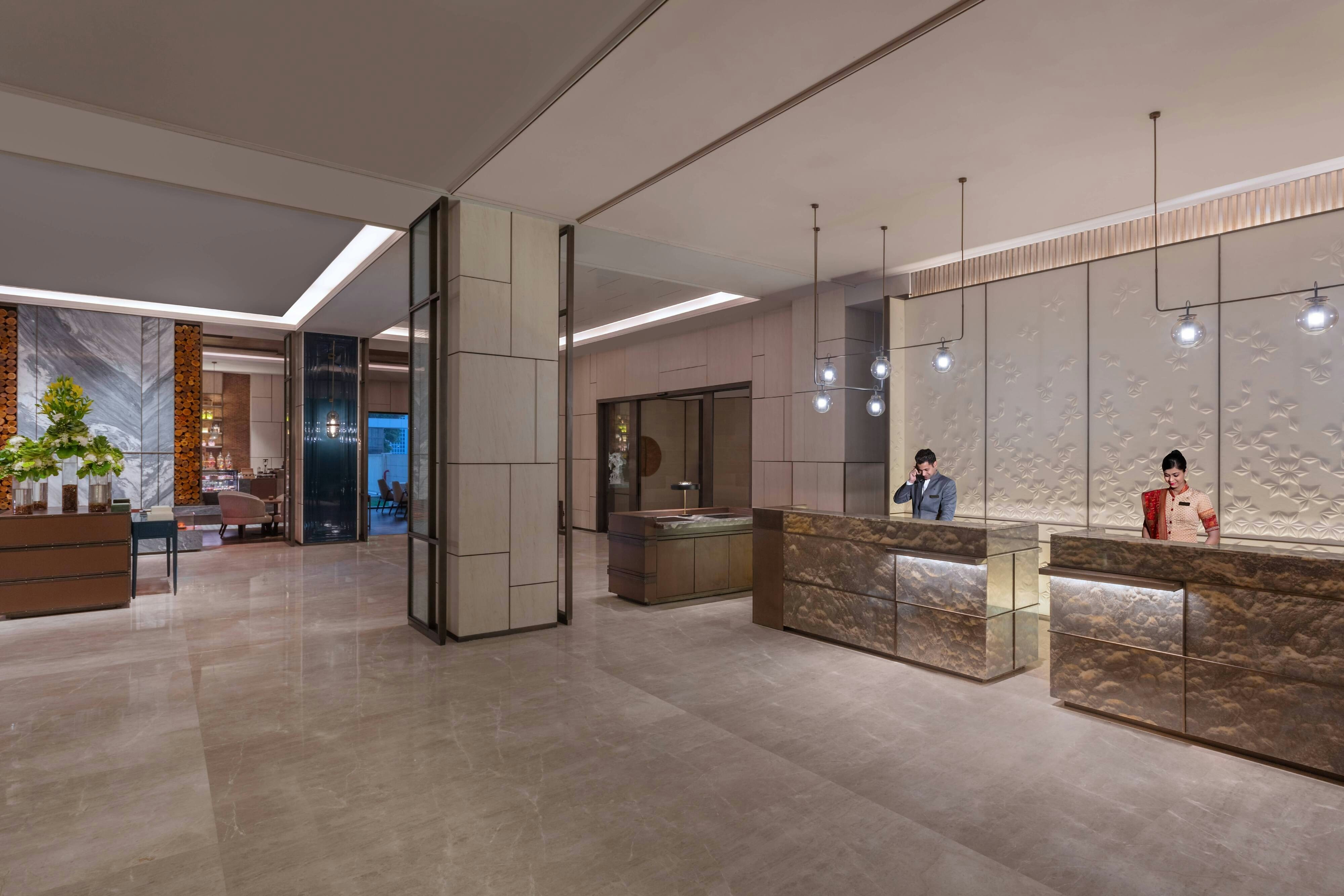 Lobby at Surat Marriott Hotel, SURAT