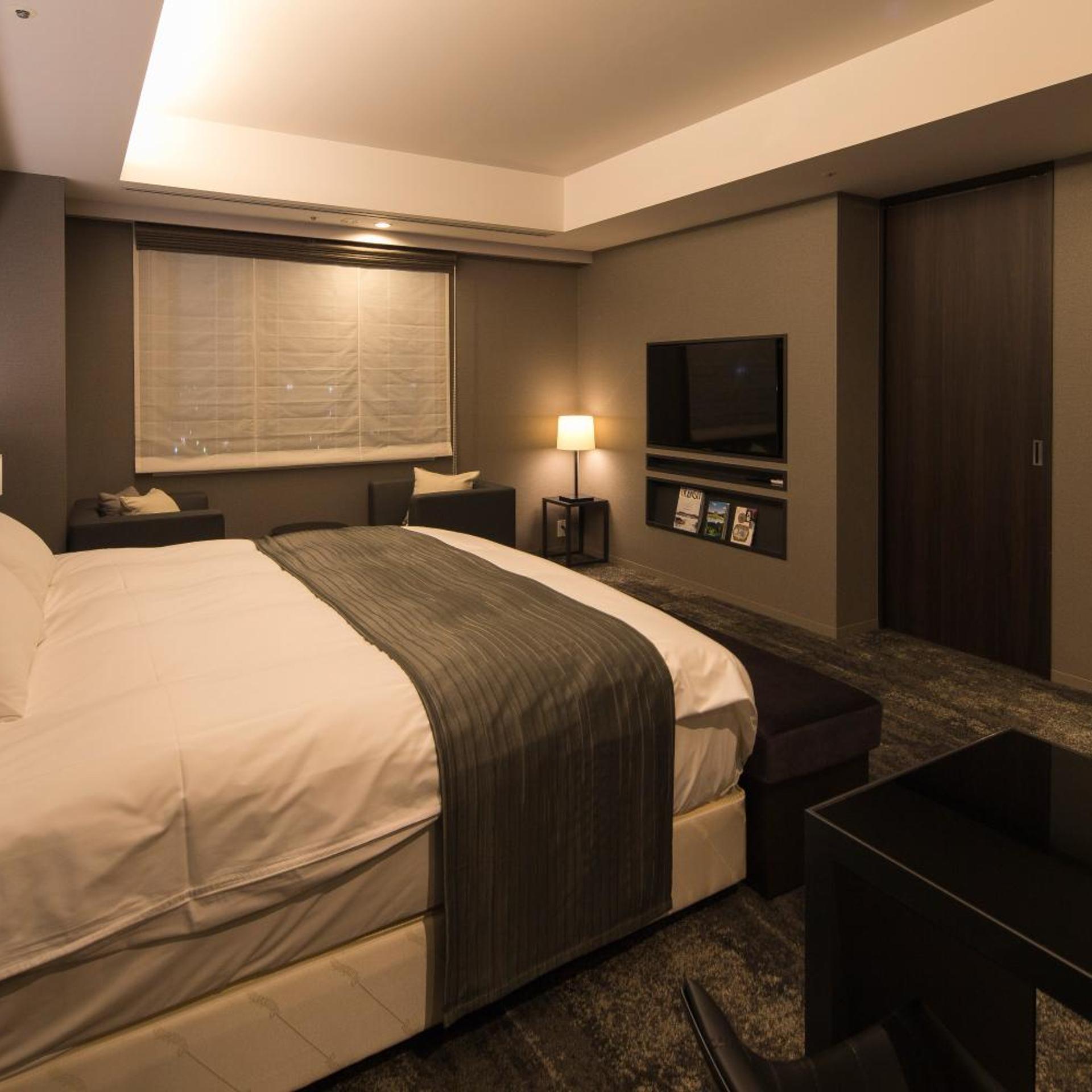 غرفة تنفيذية بسرير كينج، Hotel Granbinario Komatsu 4/10