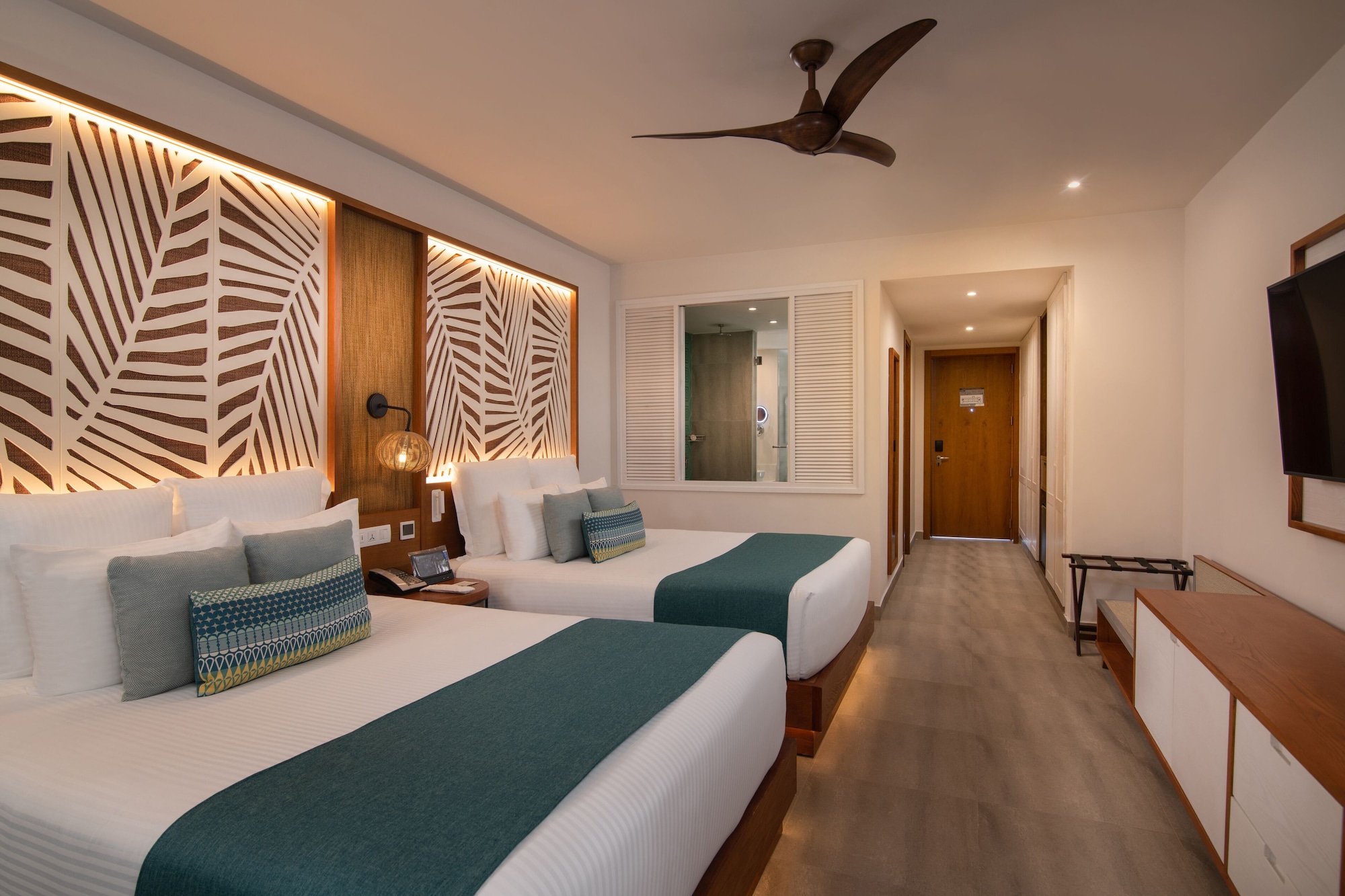 Junior Suite, 2 Double Beds, Tropical View، Dreams Macao Beach Punta Cana 4/8