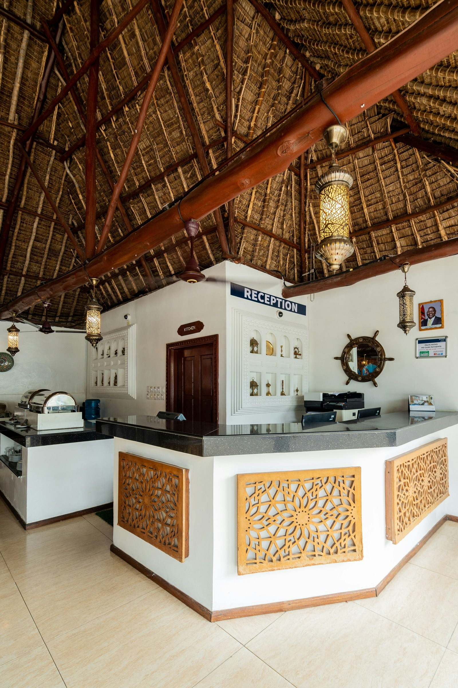 Lobby at Prideinn Hotel Nyali, MOMBASA