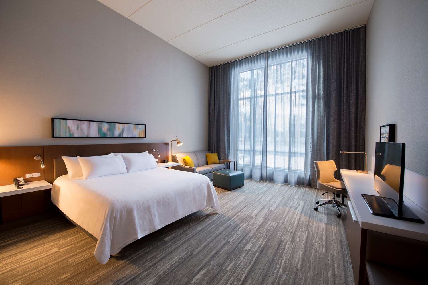 Room, King Bed, Sofa
