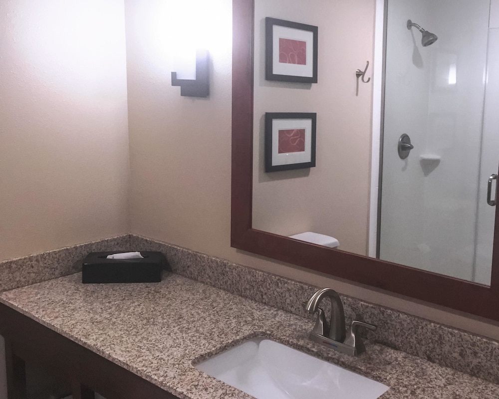 جناح بسرير كينج وسريرين كوين مع أريكة، Comfort Suites West Omaha, NE 8/10