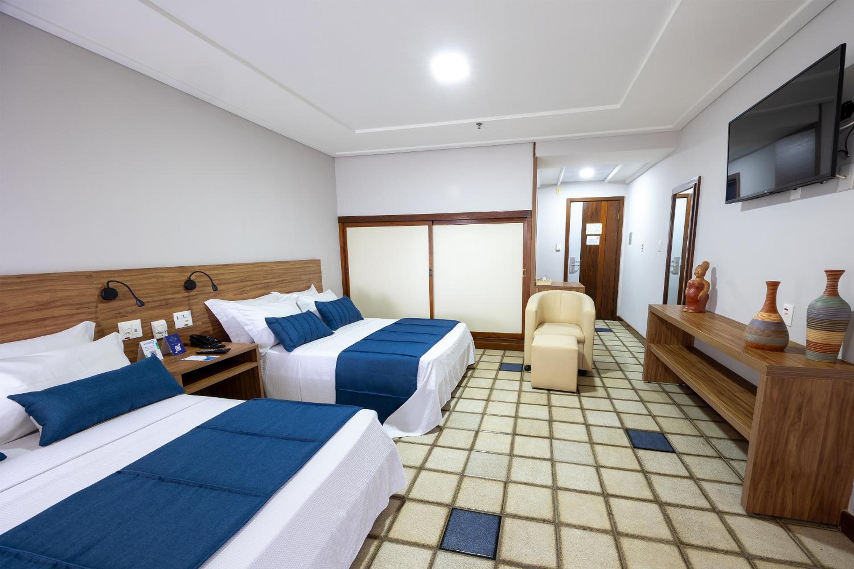 Luxury, 2 Double Beds