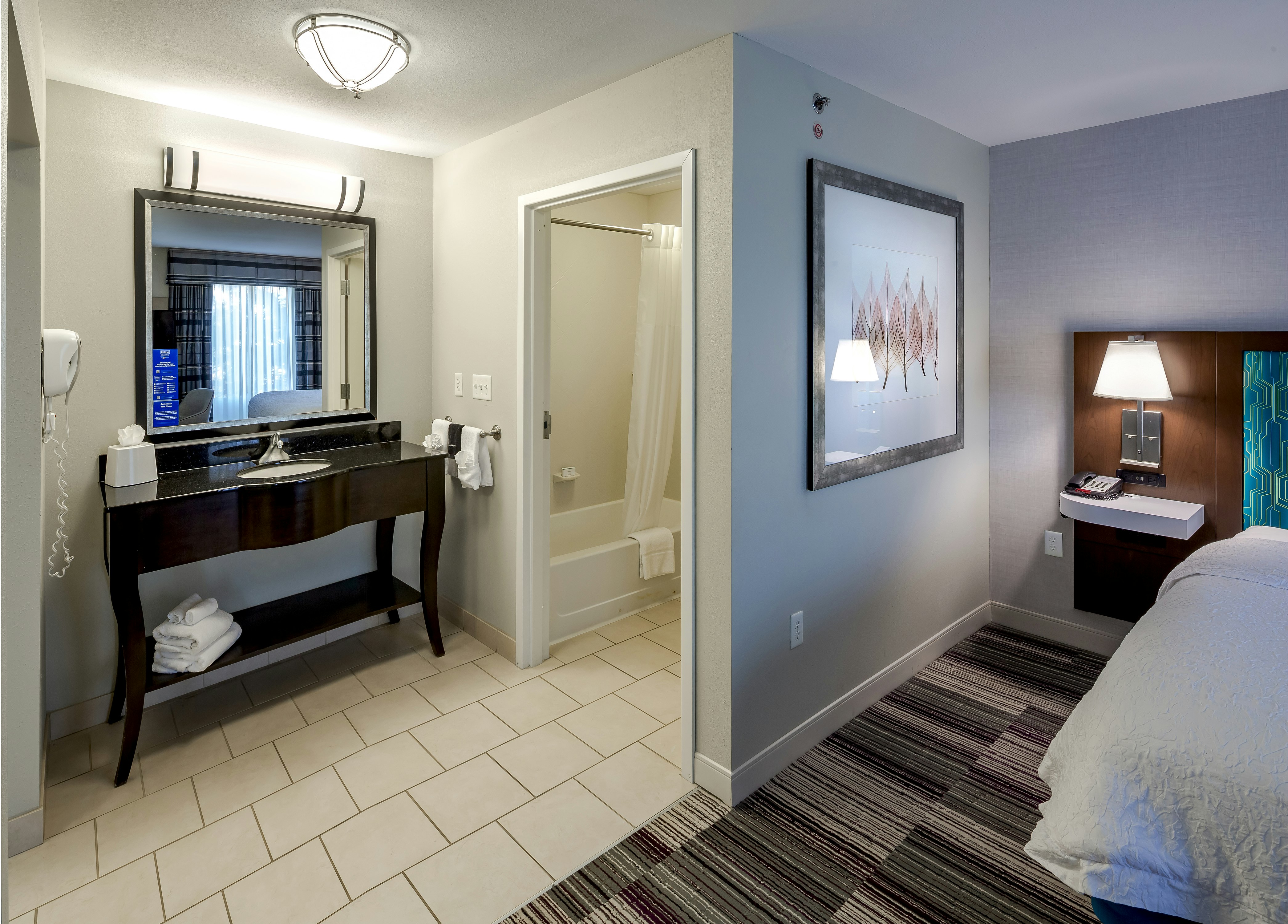 جناح استوديو بسرير كينج، Hampton Inn & Suites Chicago Southland Matteson 4/4