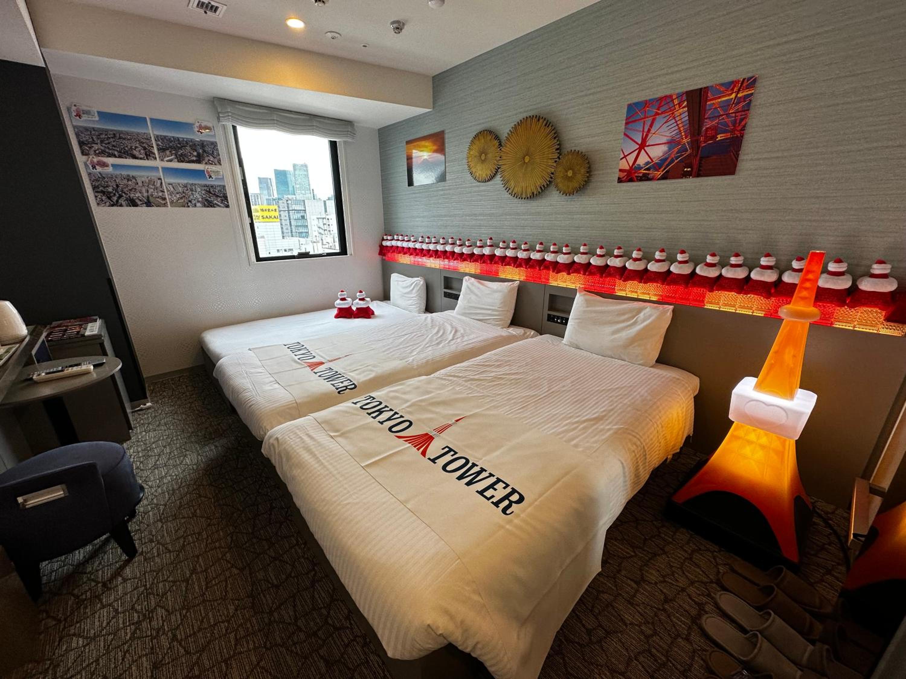 Concept, Deluxe, Twin Beds, Tokyo Tower