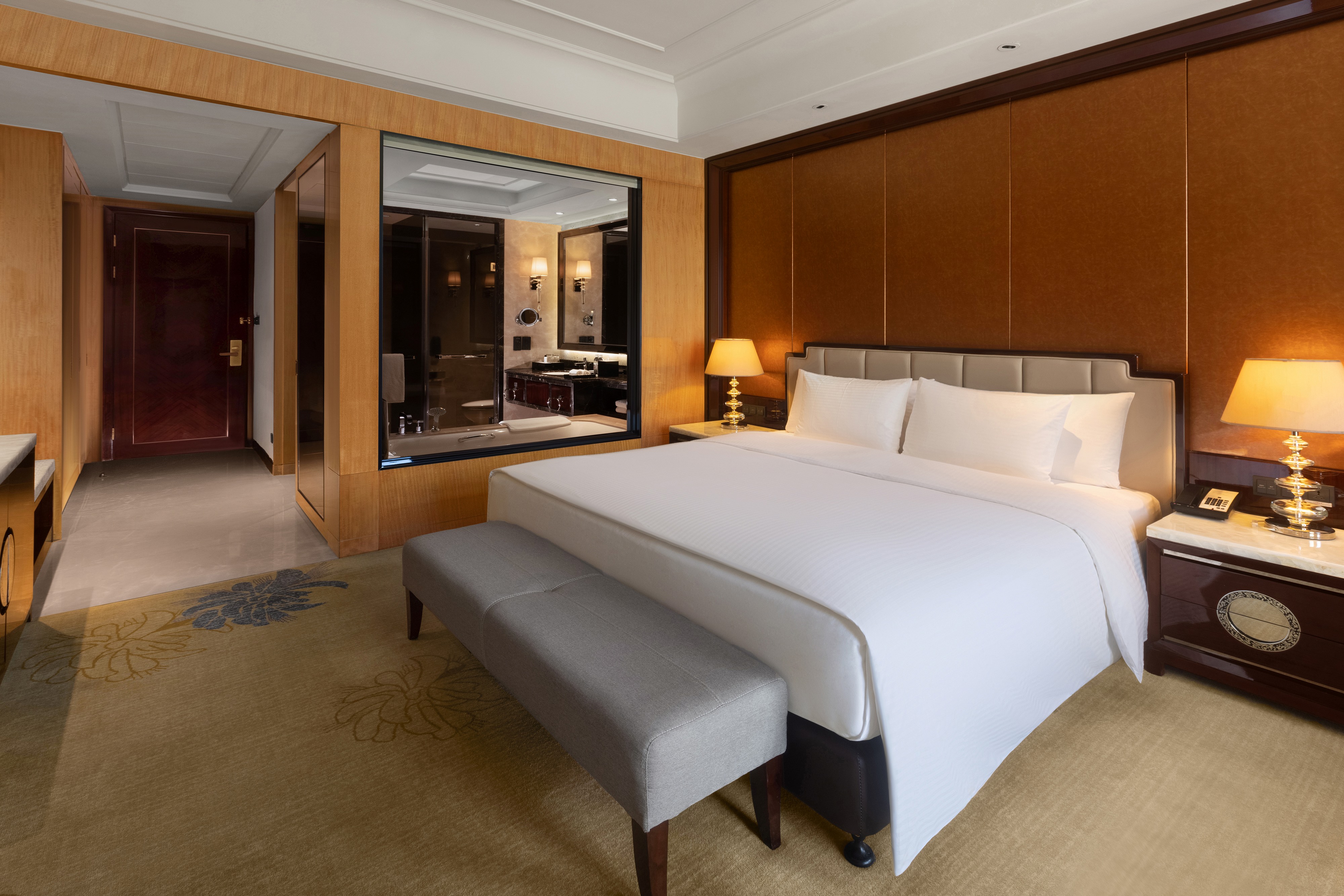 غرفة بسرير مزدوج بإطلالة، Wanda Vista Quanzhou 2/2