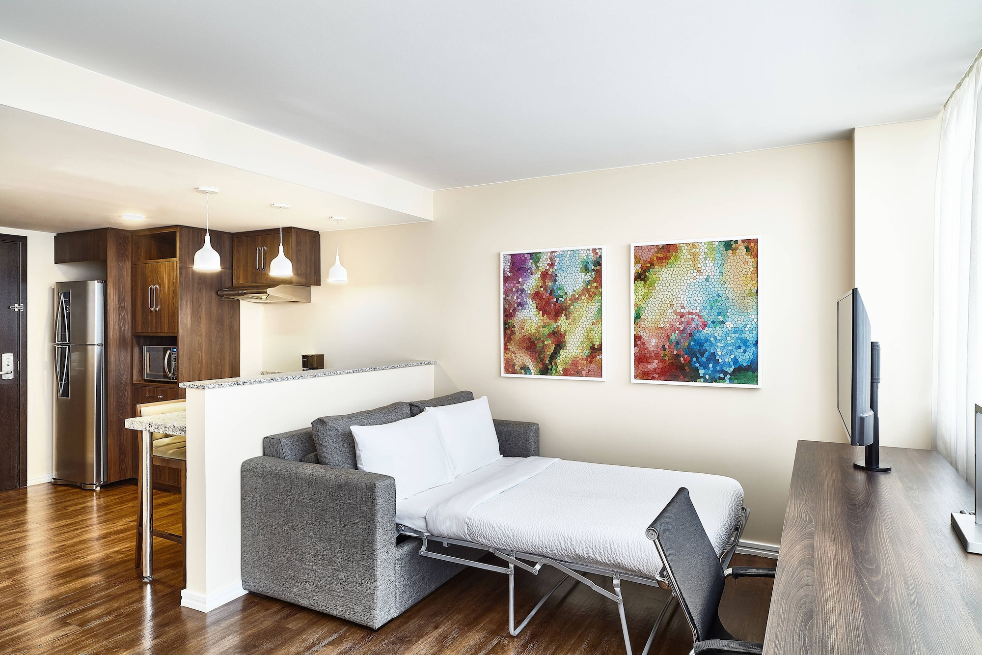 Studio, King Bed, Lagoon View, Sofa
