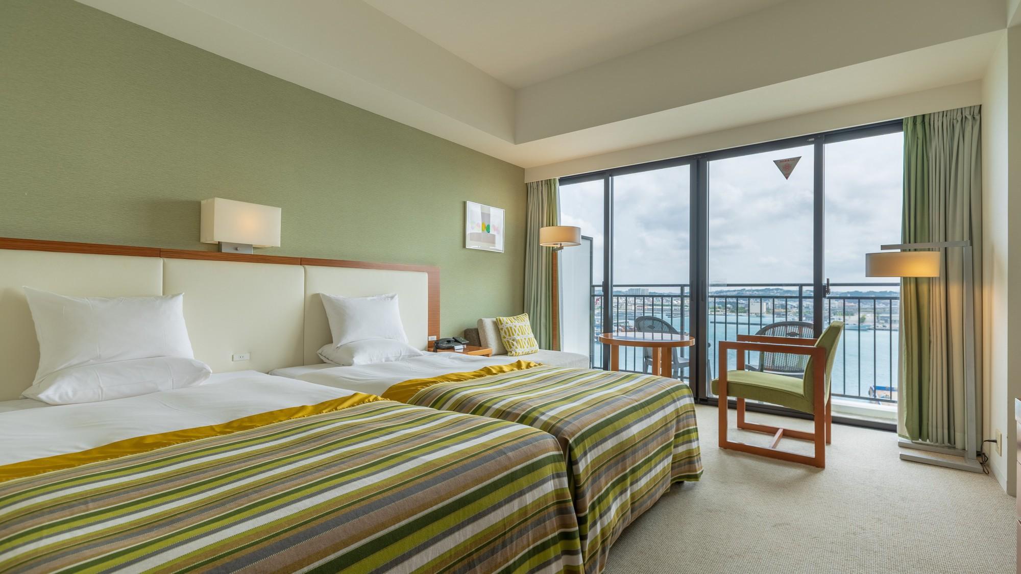 Hollywood, Deluxe, Twin Beds, Harbour View, High Floor