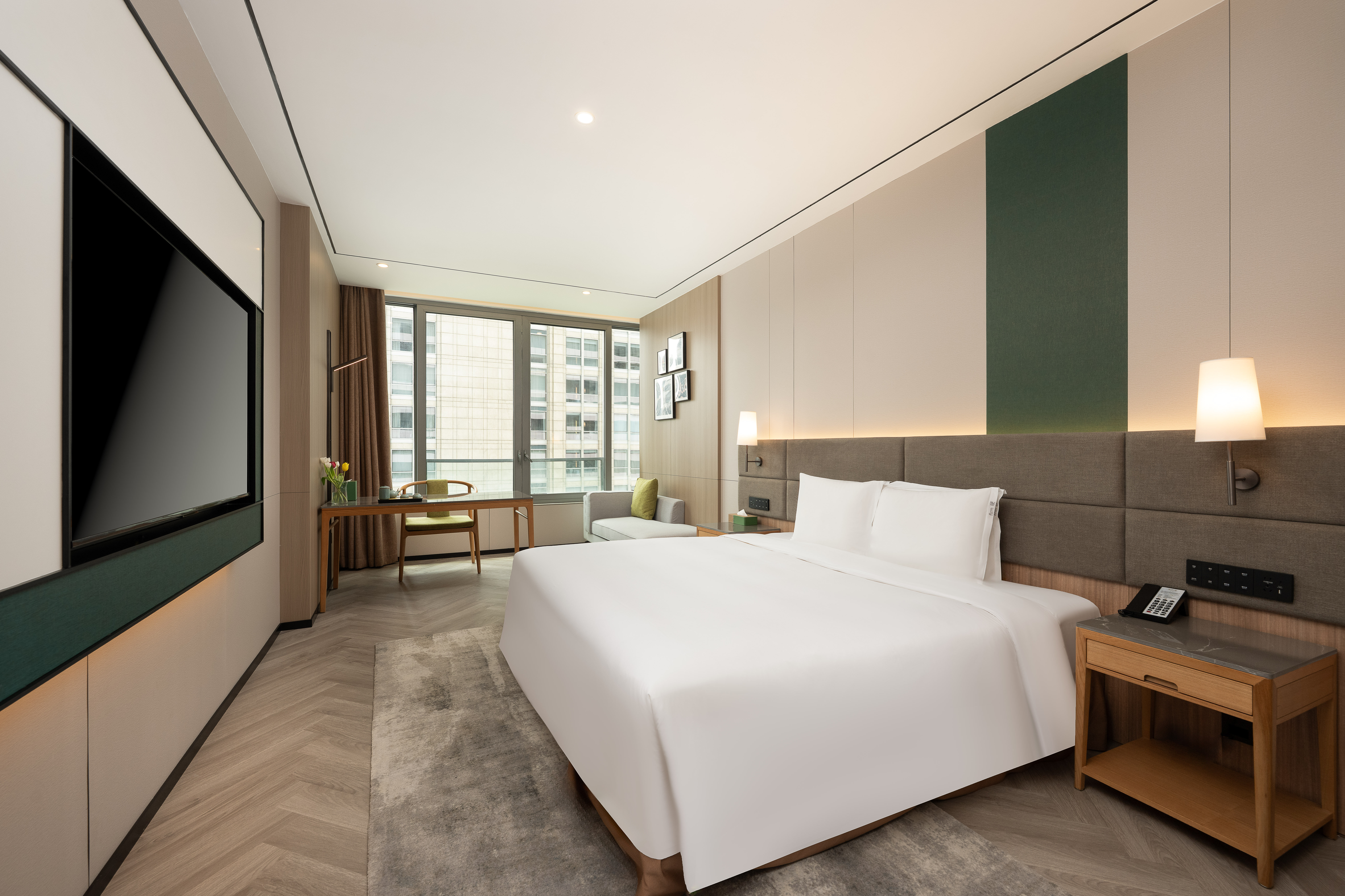غرفة قياسية بسرير كينج، Holiday Inn Guangzhou Zhujiang New Town By Ihg 3/3