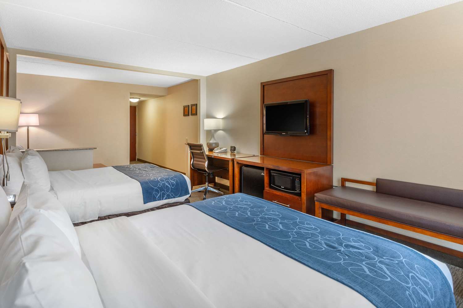جناح بسريرين كوين، Comfort Suites Manassas Battlefield Park 2/6