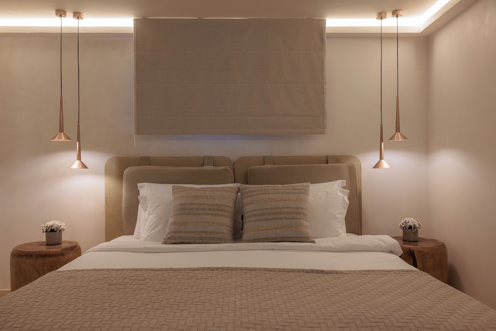 جناح عائلي بسريرين كوين بغرفتي نوم بمسبح خاص، ASTY Mykonos Hotel and Spa 3/4