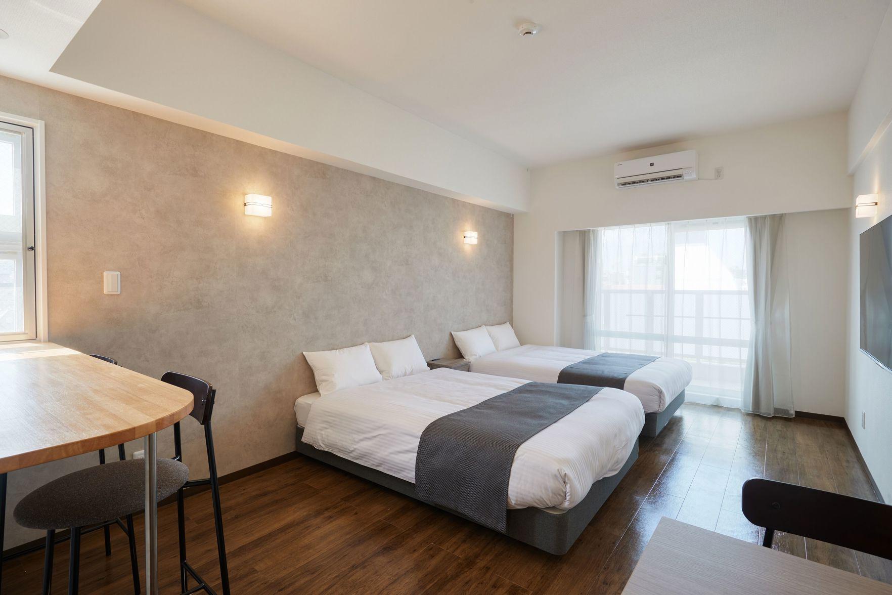 Deluxe, 2 Double Beds