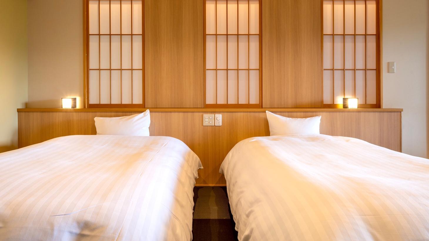 Modern, Twin Beds, Mountain View, Annex
