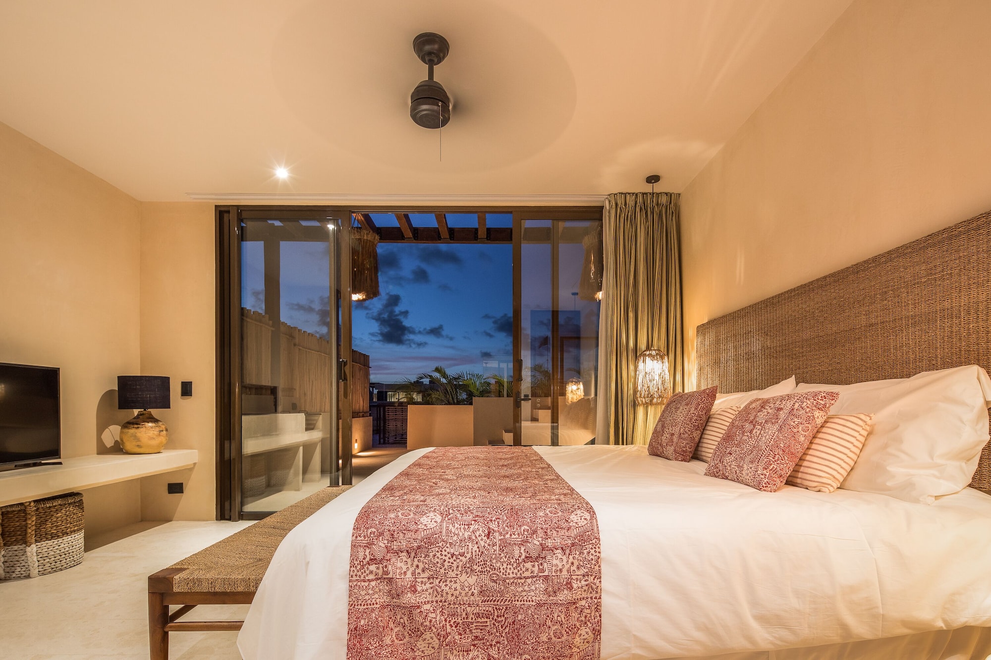 غرفة بريميوم بسرير كينج بإطلالة على الحديقة بمسبح خاص، Copal Tulum Hotel 3/5