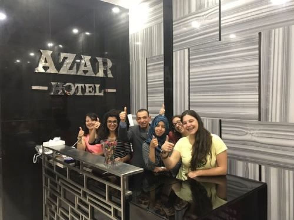 Lobby at Azar Hotel, CAIRO