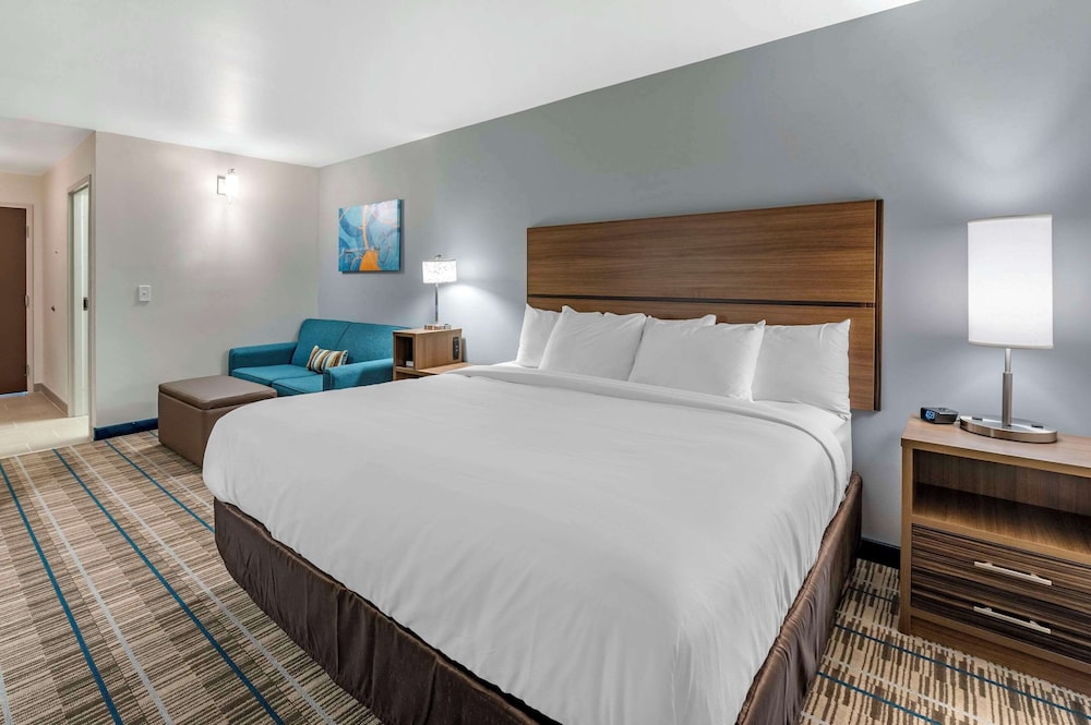 جناح بسرير كينج مع أريكة لذوي الإعاقة، MainStay Suites Georgetown Lexington North 2/3