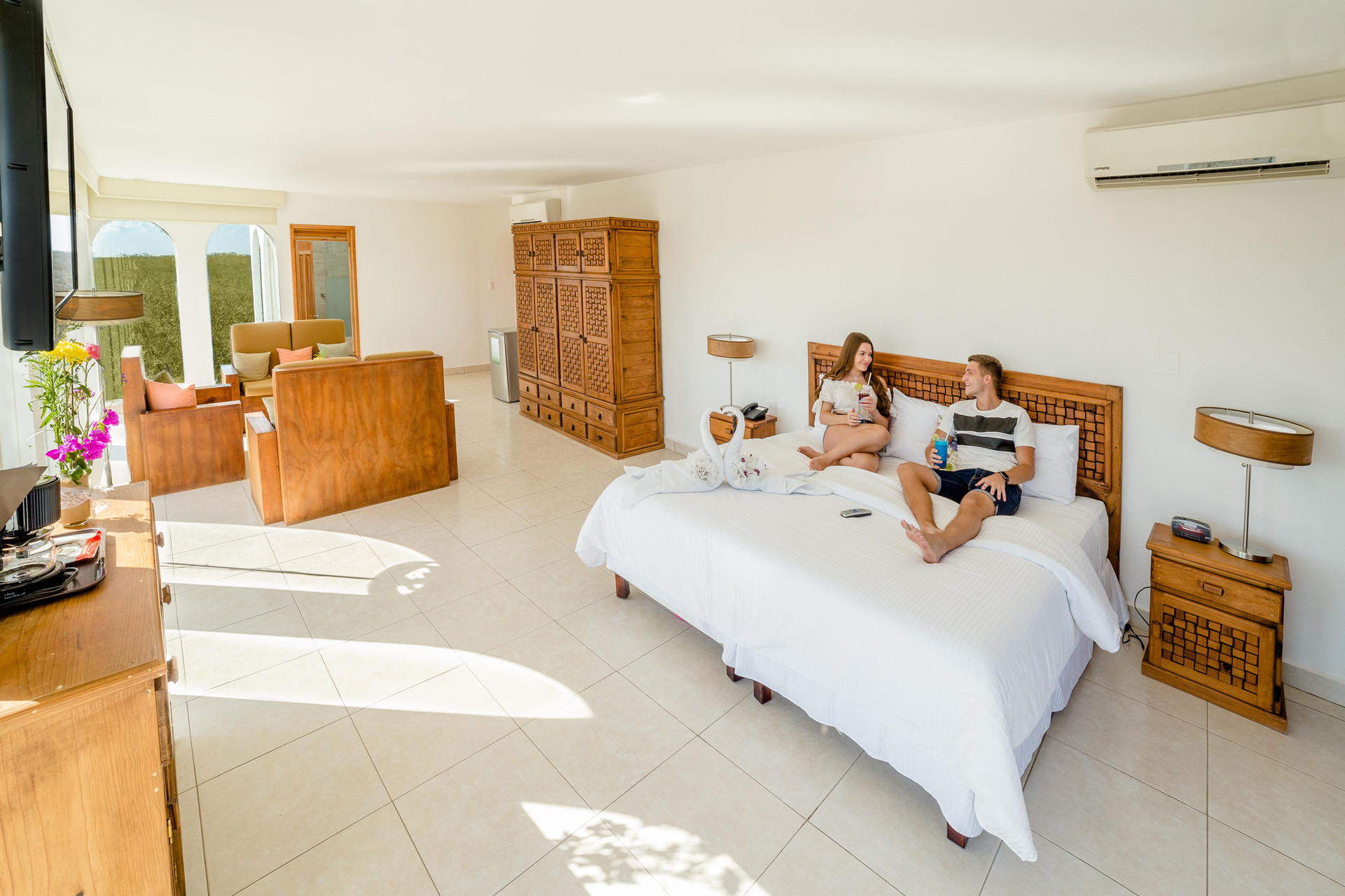Master, Double Bed, Panoramic View