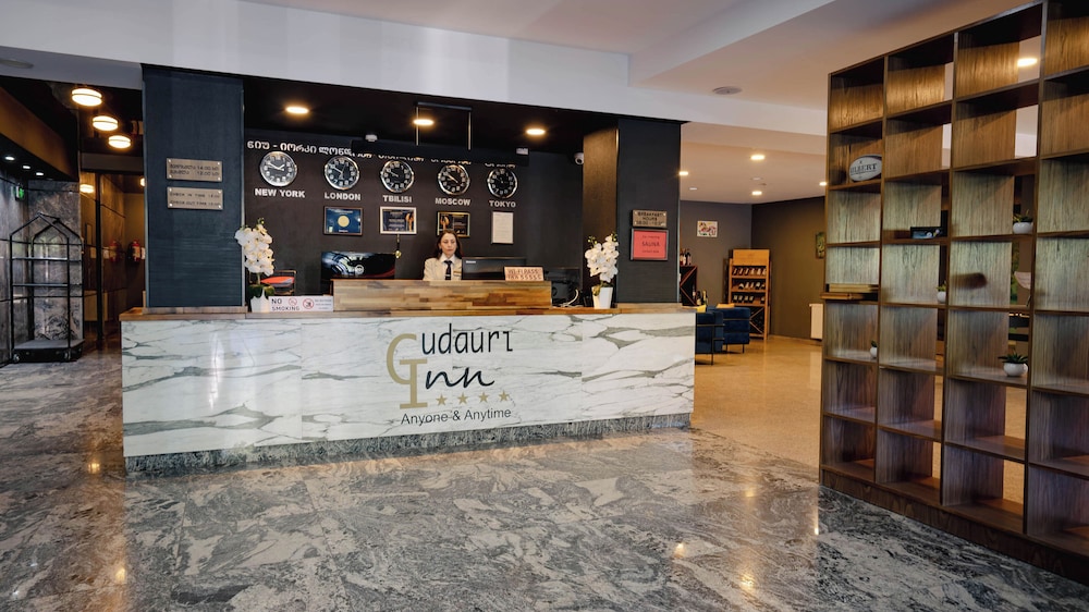Lobby at Gudauri Inn, KAZBEGI