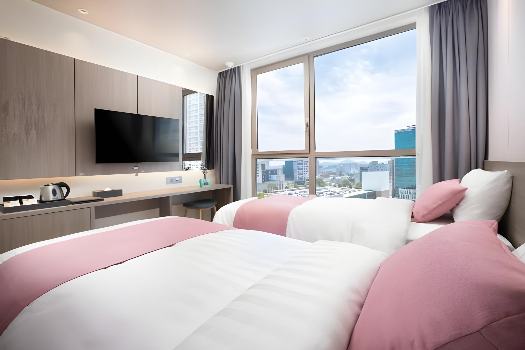 غرفة بسريرين منفصلين، Utop Boutique Hotel and Residence 2/2