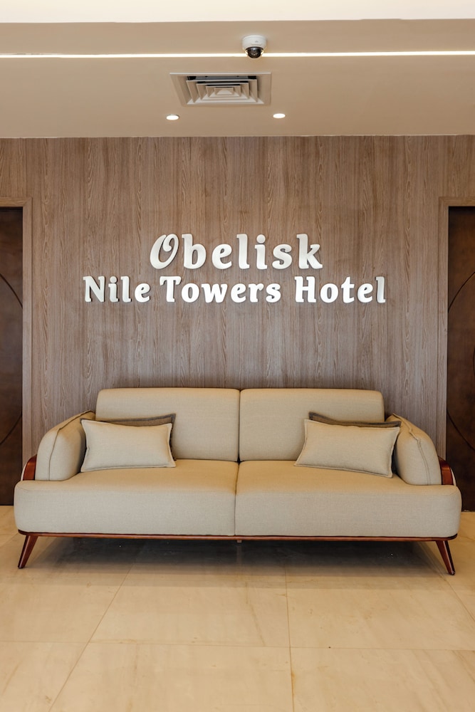 Lobby at Obelisk Nile Towers, ASWAN