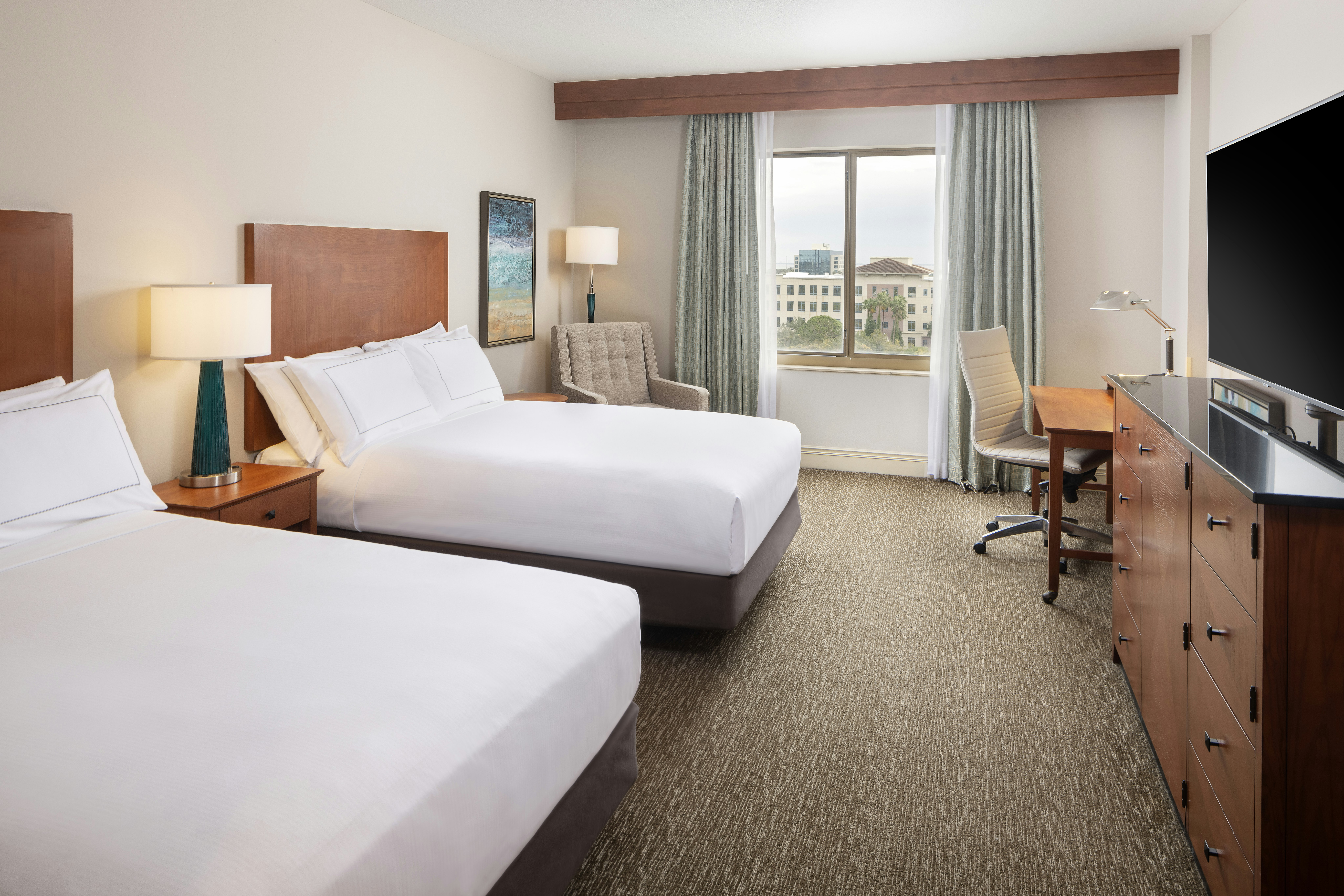 ROOM, 2 DOUBLE BEDS