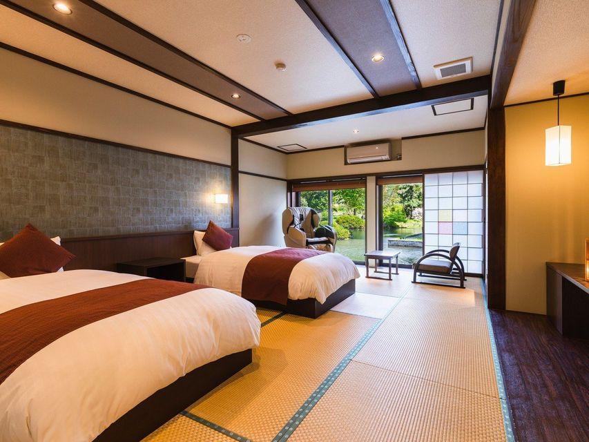 Japanese Western, Superior, Twin Beds, Garden View, Low Floor, Main Building