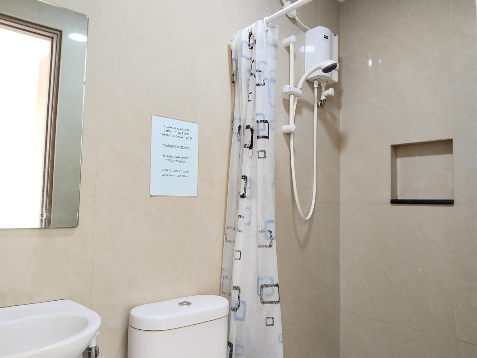 غرفة بسرير مزدوج، Oyo 115 Portal Residence 5/5