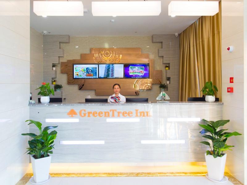 Lobby at Greentree Inn Cixi Zhouxiang Town Jiayue Plaza Business Hotel, NINGBO