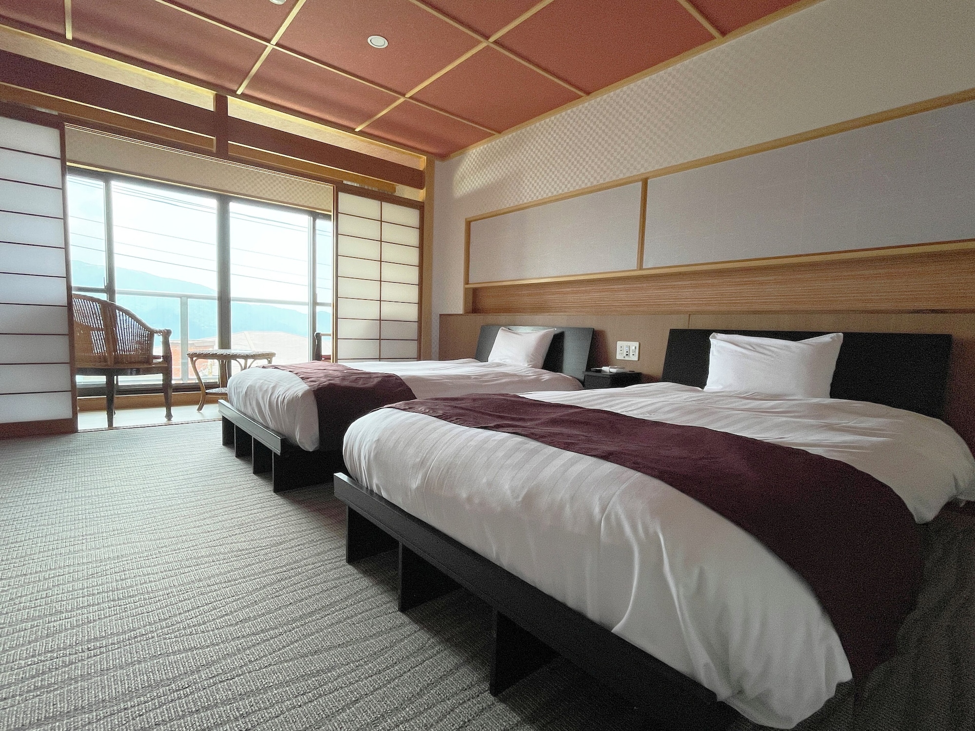 JAPANESE, TWIN BEDS