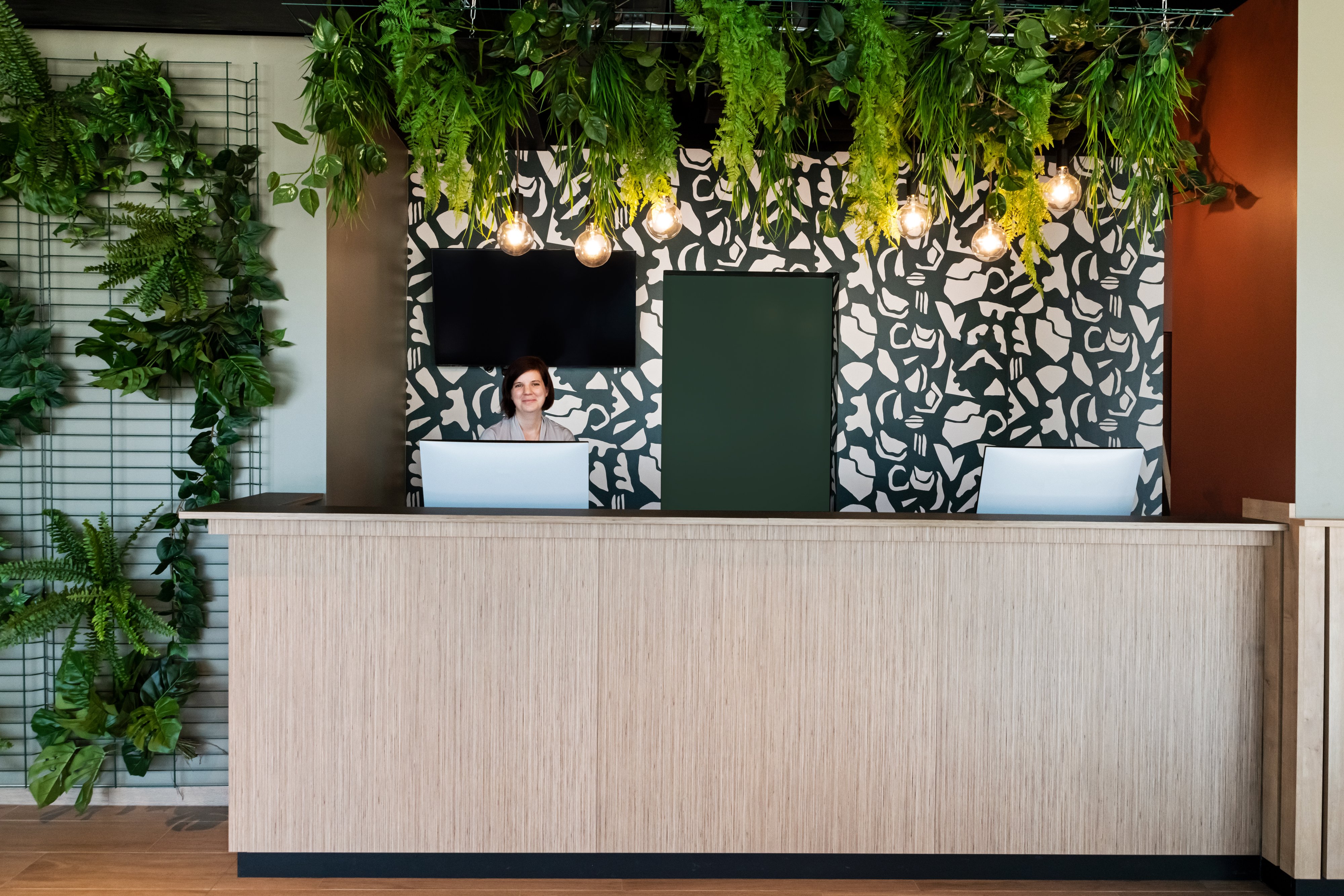 Lobby at B&B Hotel NYON, NYON